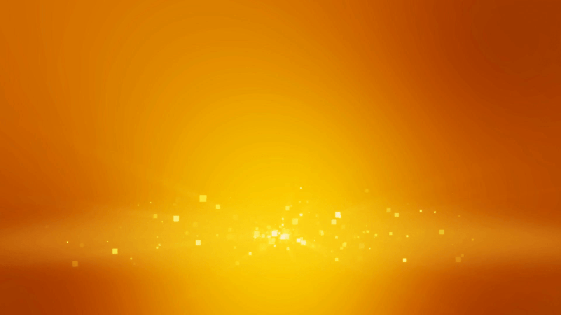 Warm orange color motion background with animated squares. Light ray