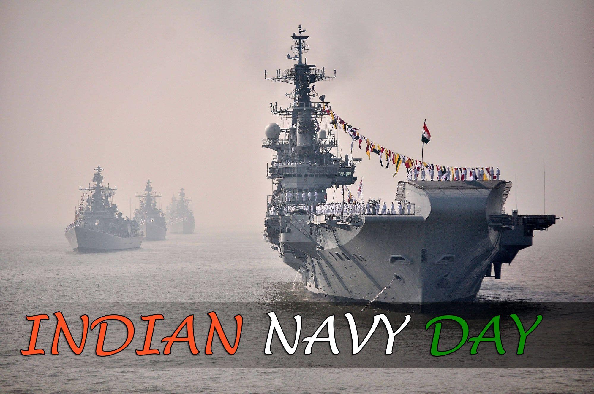 Happy Navy Day Ship Wishes Greetings HD Wallpaper