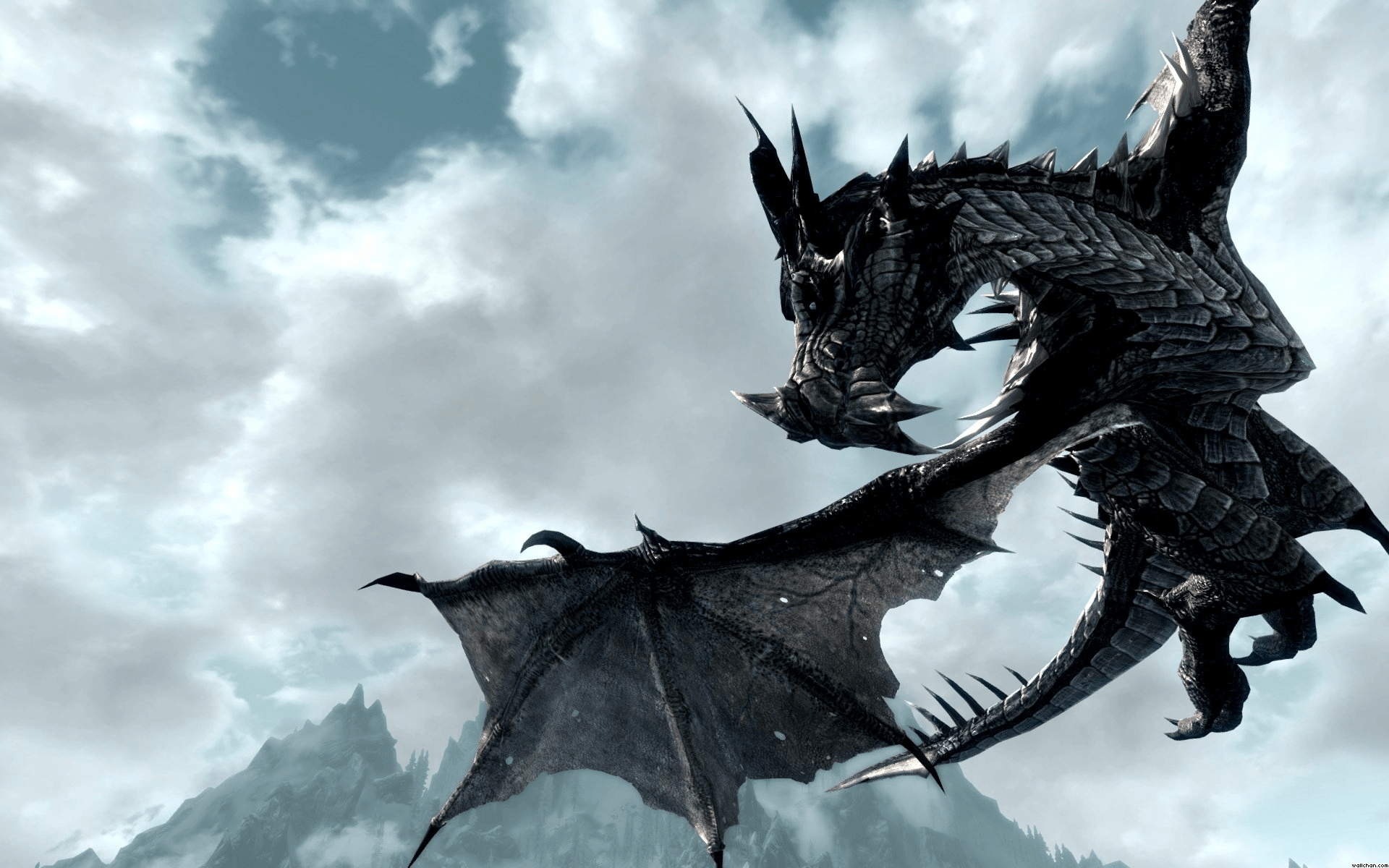 dragon skyrim wallpaper HD. ololoshenka. Dragon skyrim