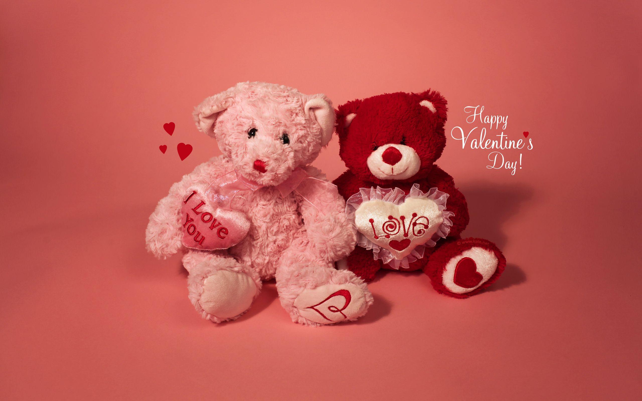 Valentines Day Teddy Bear Wallpaper Free HD Desktop