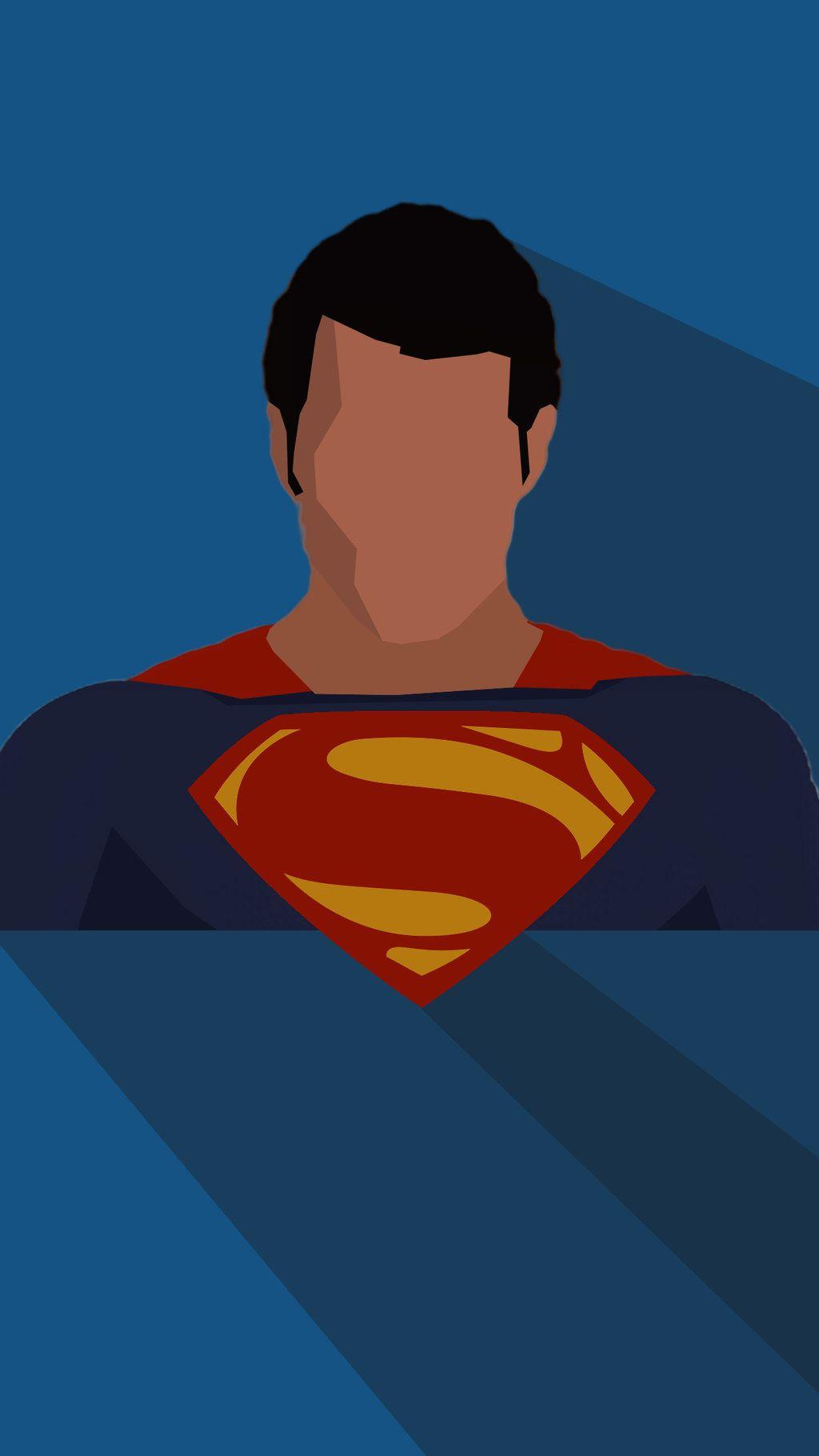 Superman Flat Head iPhone Wallpapers by Spider