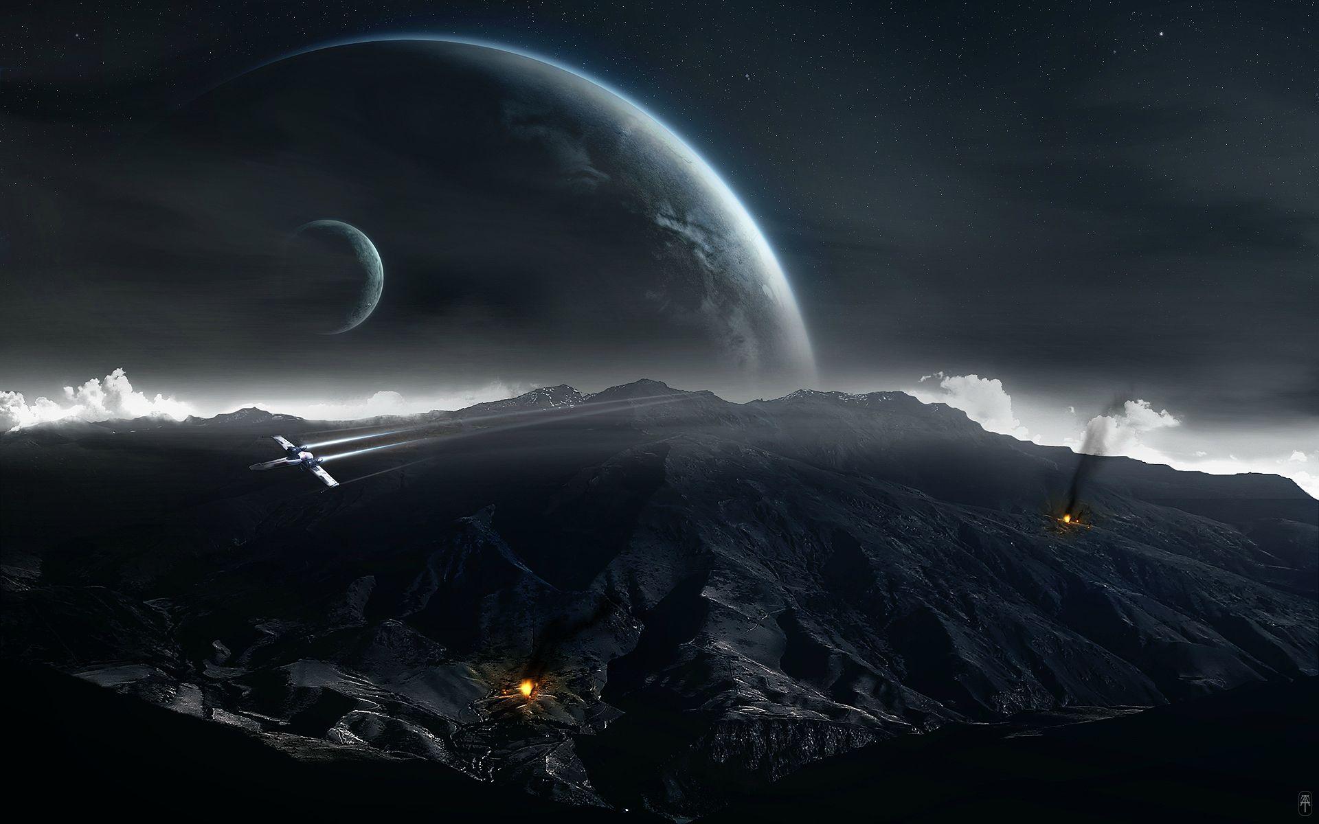 Sci Fi Futuristic Space Background