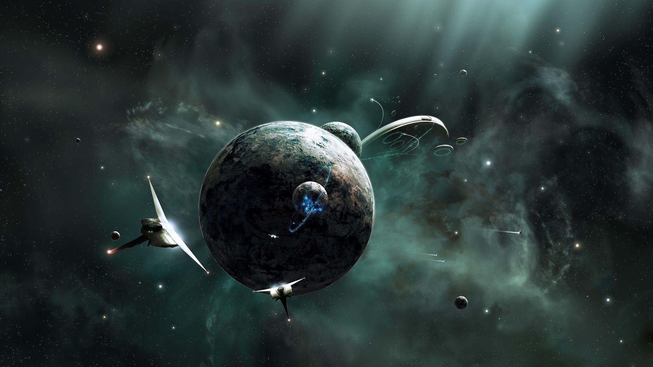 Download Outer Space Wallpaper 2560x1440