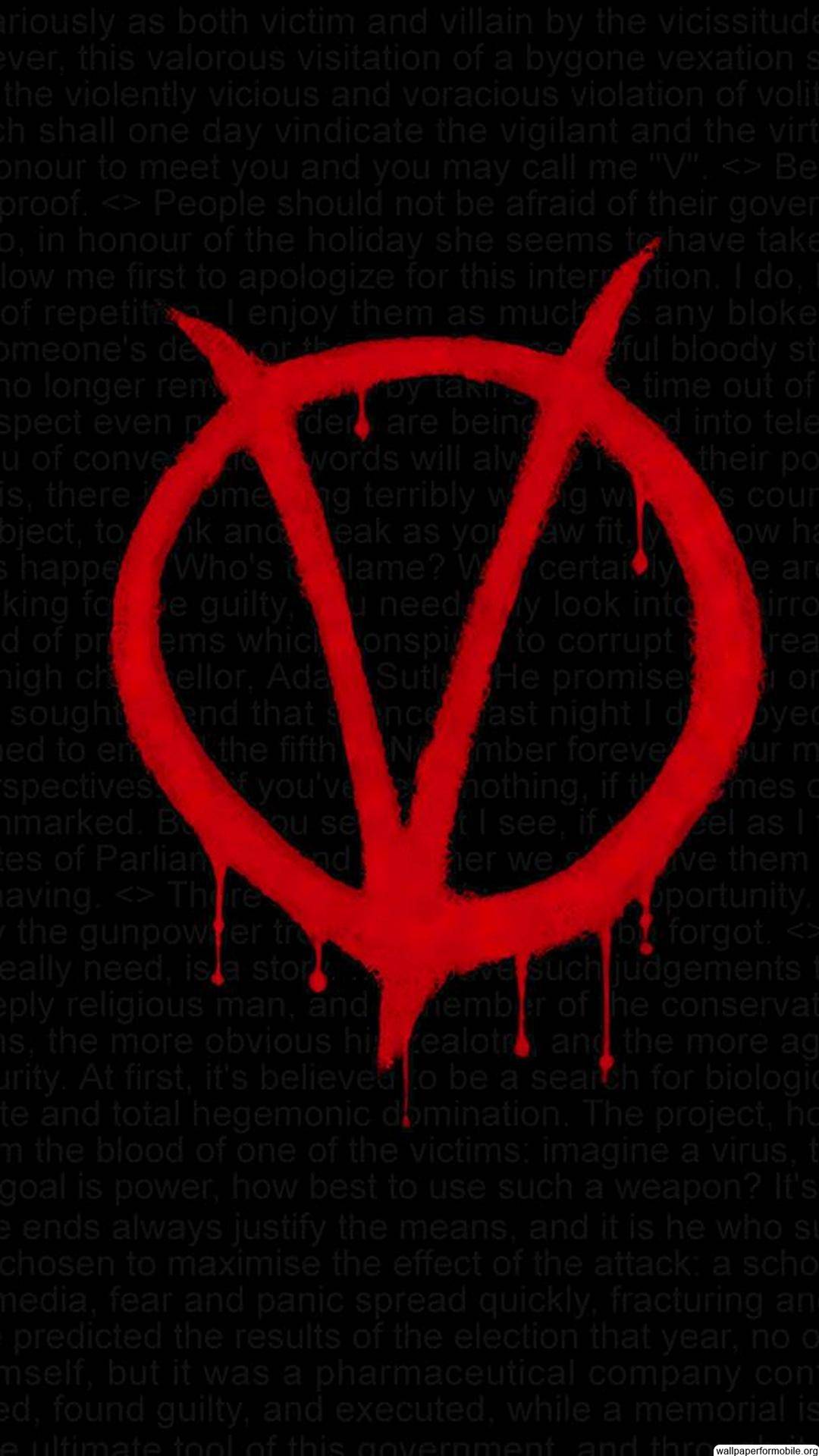 V For Vendetta HD Wallpaper