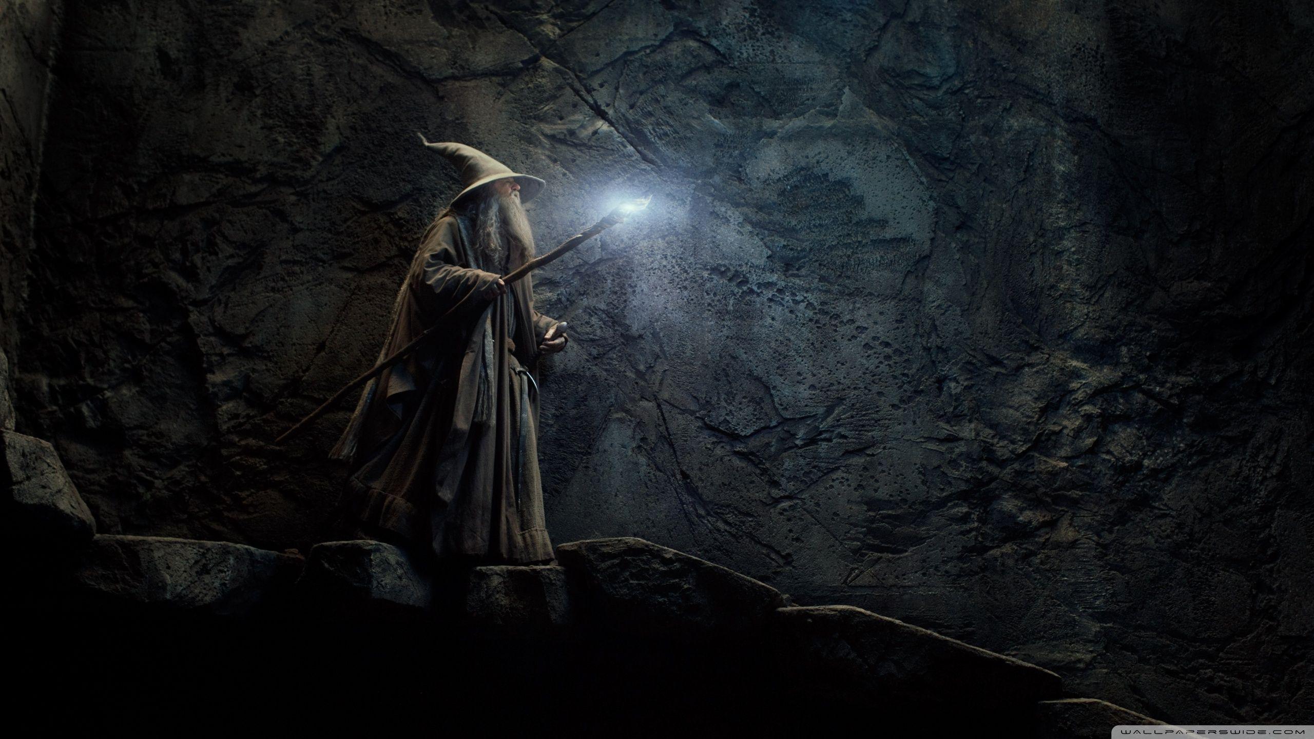 The Hobbit Desolation Of Smaug Gandalf ❤ 4K HD Desktop Wallpaper