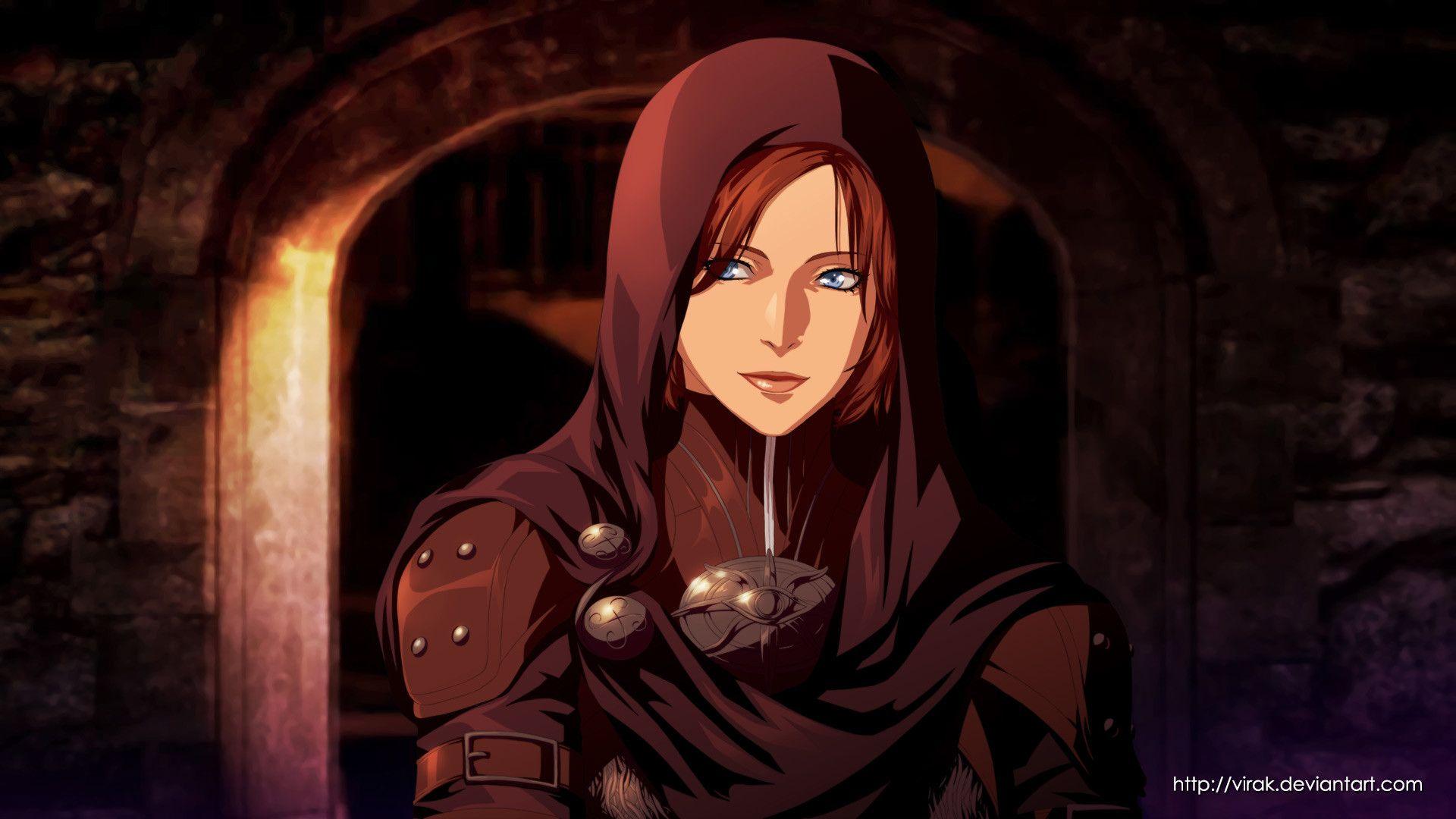 Dragon Age Inquisition anime style, Leliana, Jeanne