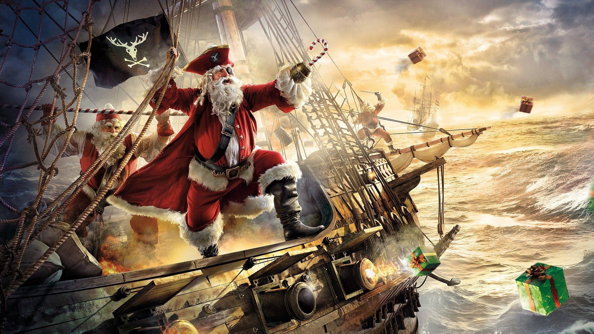 Pirate Ship Wallpaper