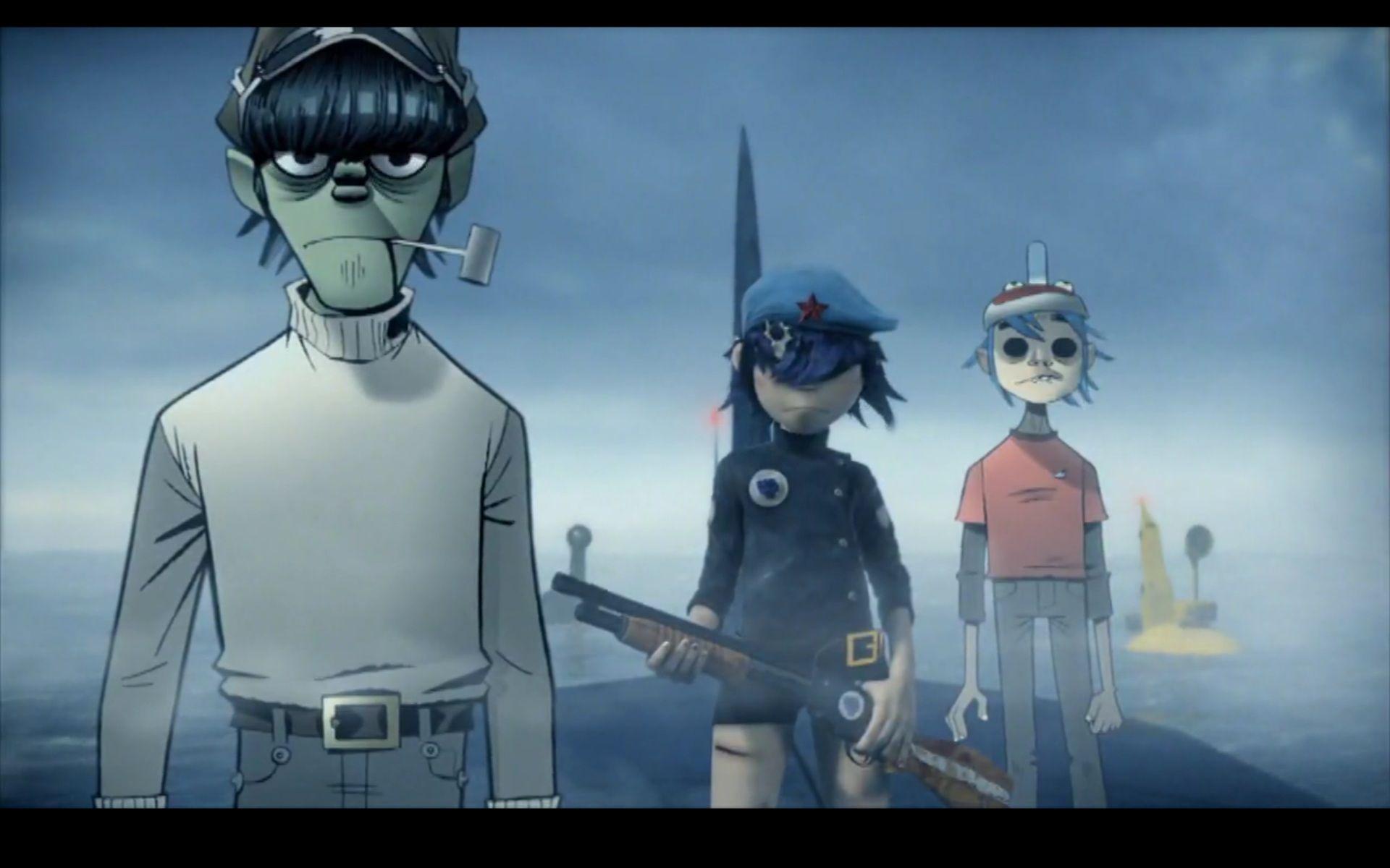 Gorillaz Wallpaper Plastic Beach.Gorillaz Wallpaper HD Wallpaper