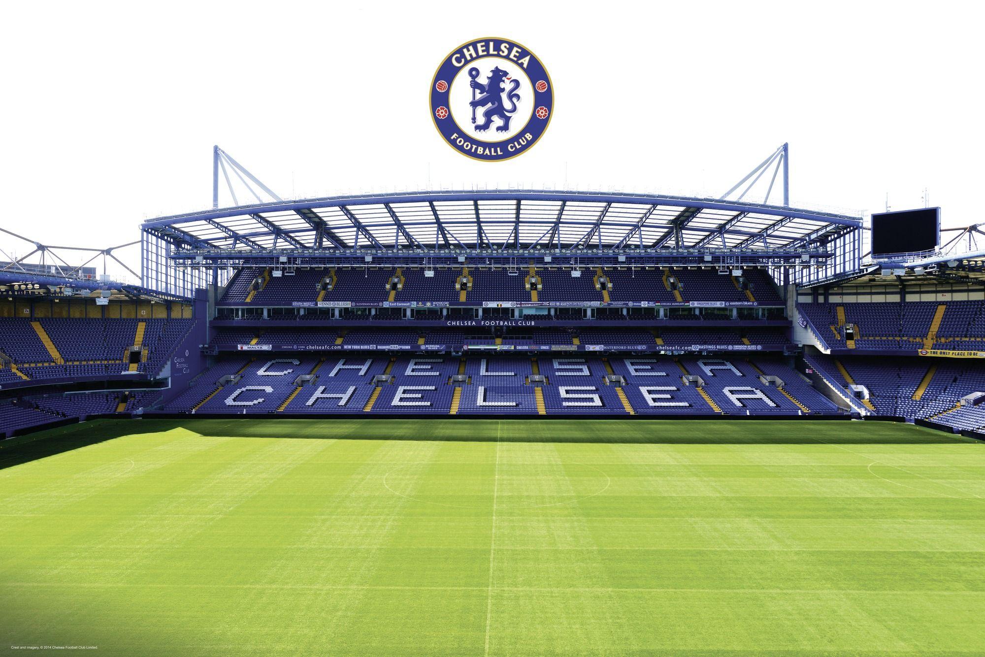 Stamford Bridge Football Stadium for Chelsea Club Editorial Photo