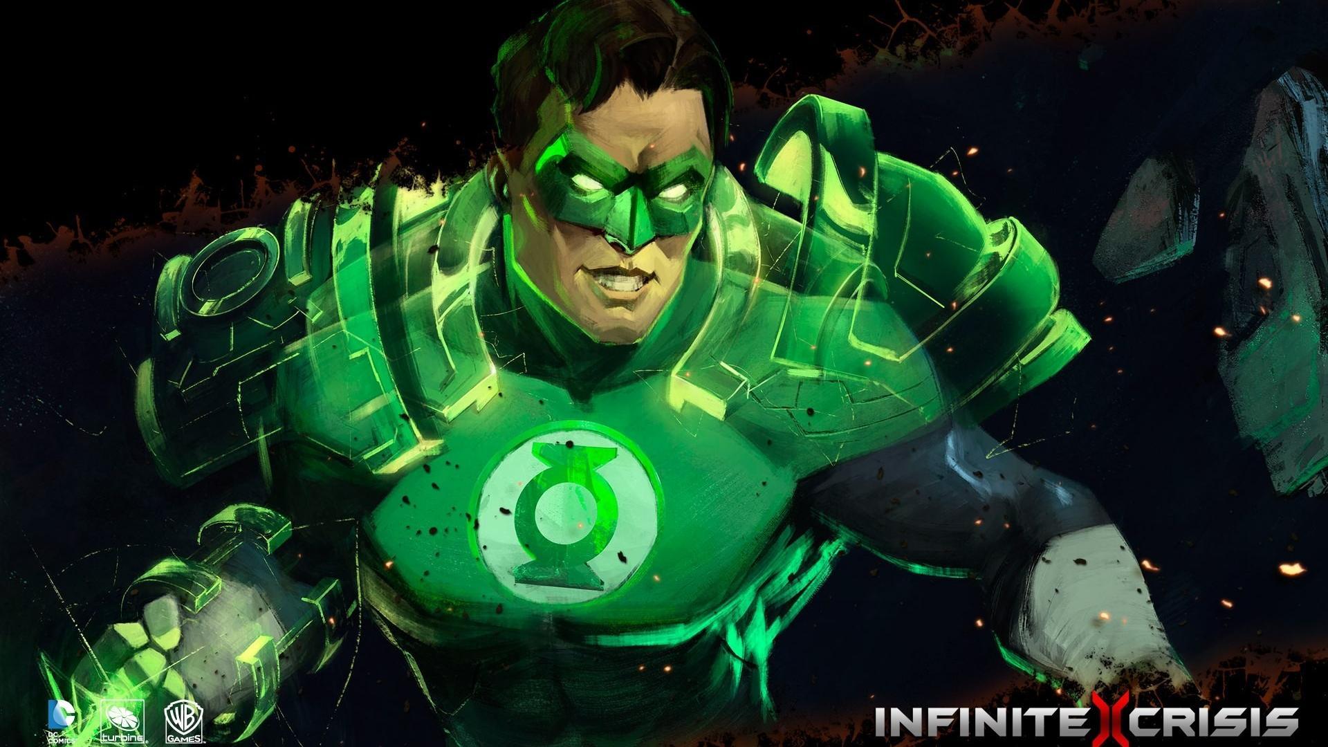 Green lantern video games superheroes artwork infinite crisis
