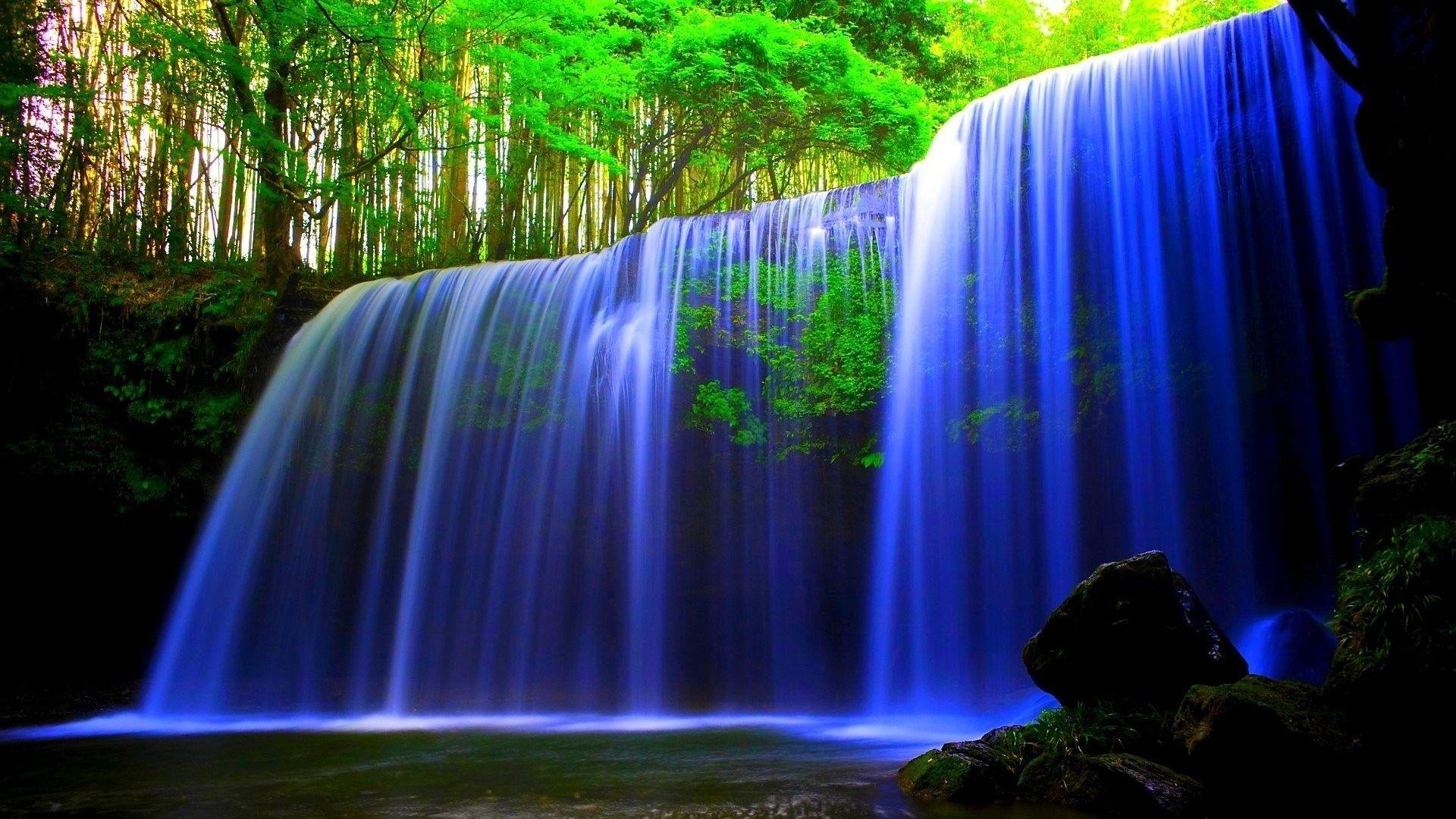 Waterfalls: Waterfall Full Screen Nature Wallpaper Free Download