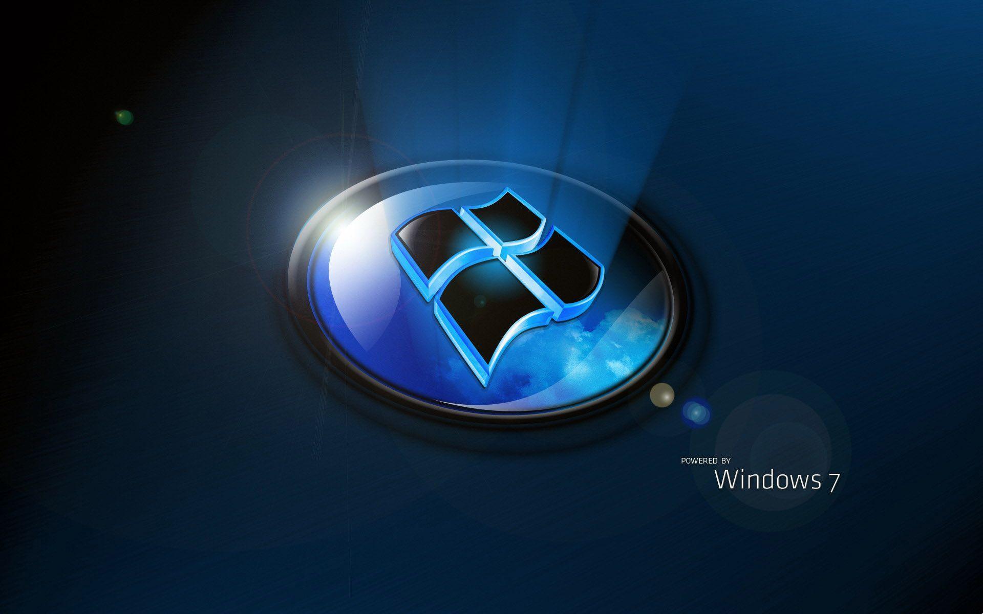 Desktop Wallpaper HD 3D Windows 7. Papel de parede 3D, Papeis de