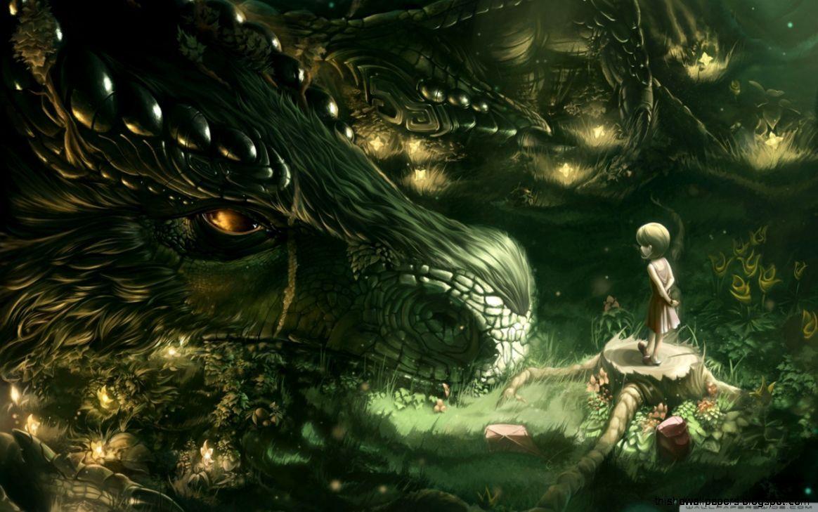 Dragons Fantasy HD Wallpaper