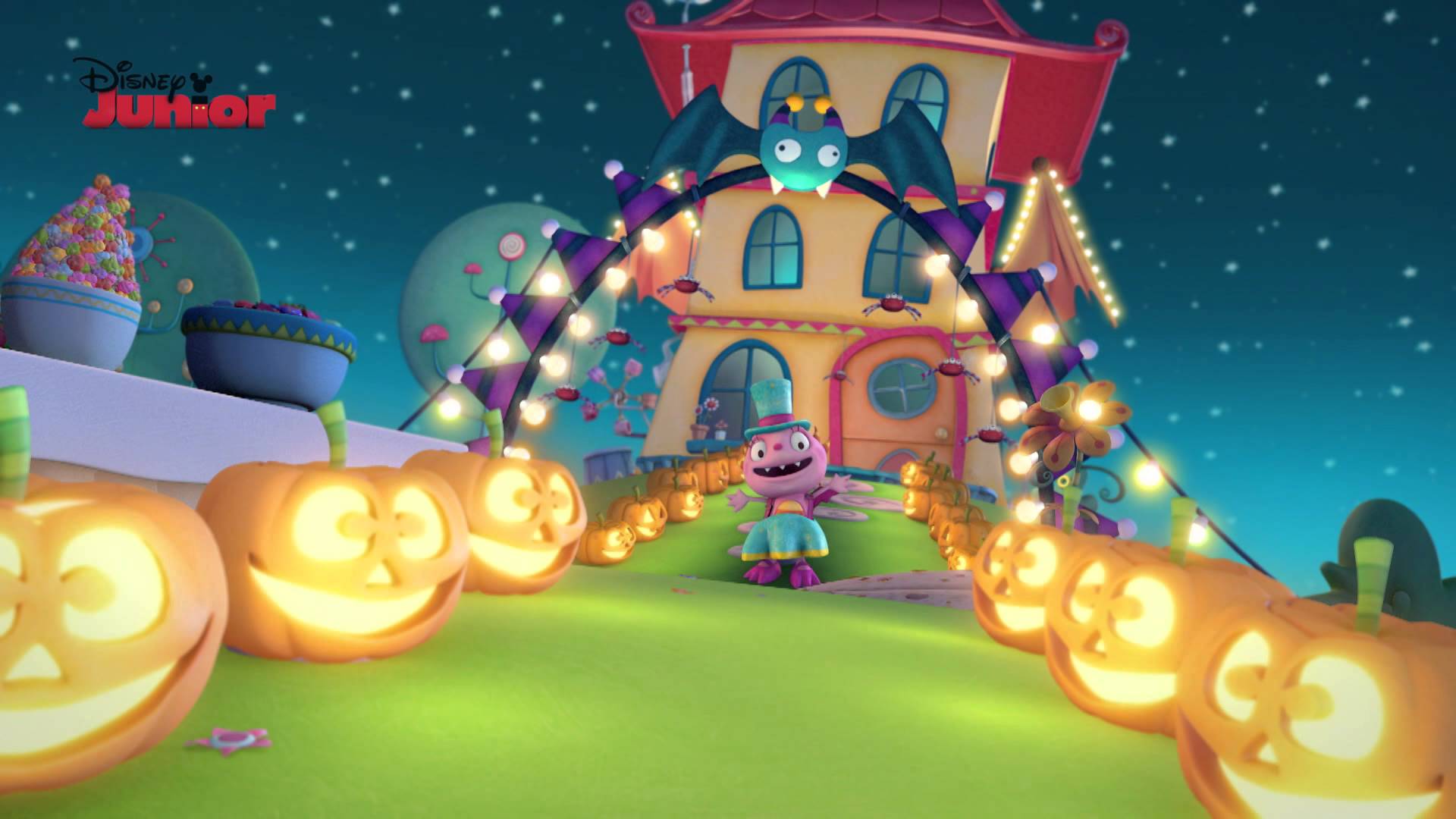 Henry Hugglemonster. Huggleween. Disney Junior UK