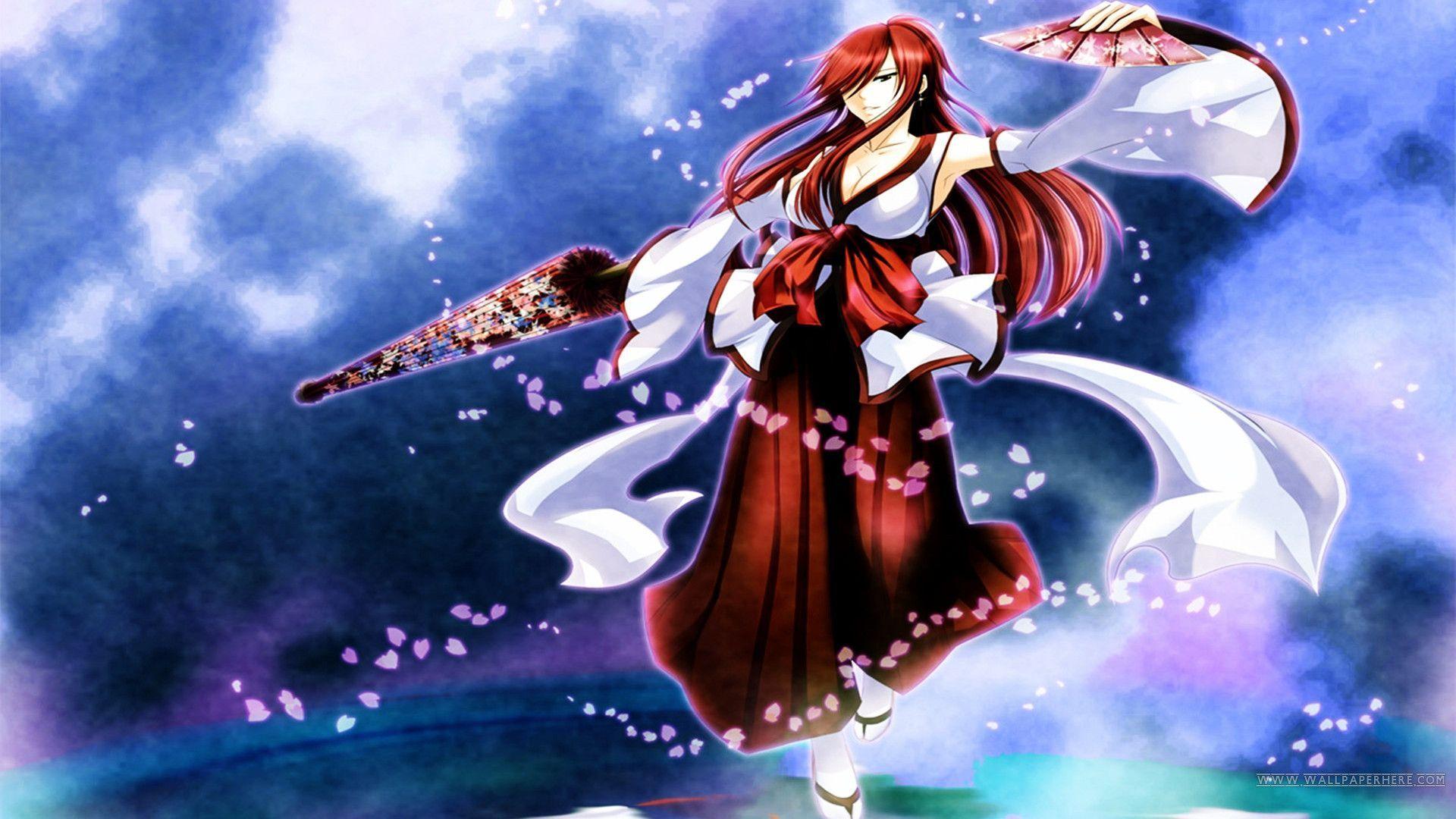 Fairy Tail Anime Erza Wallpapers - Wallpaper Cave