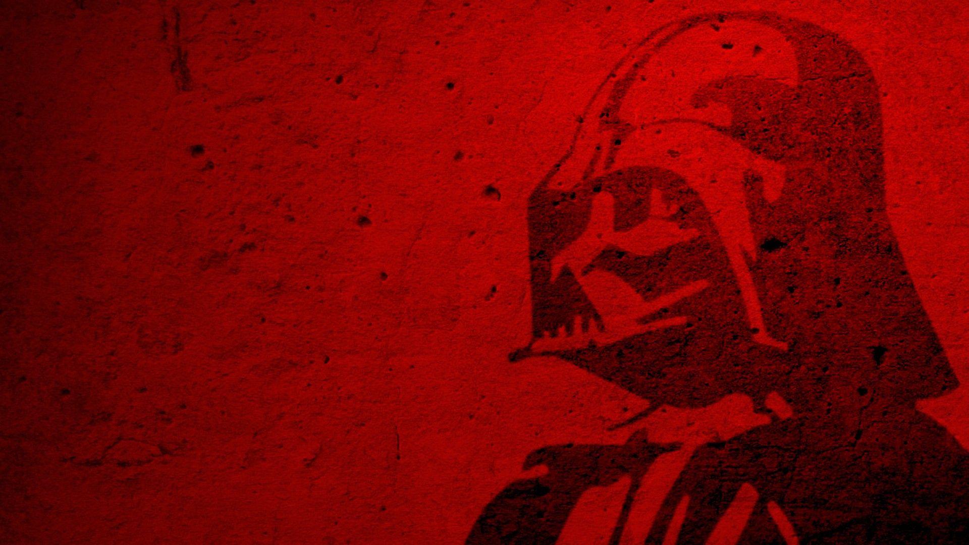 ScreenHeaven: Darth Vader red desktop and mobile background