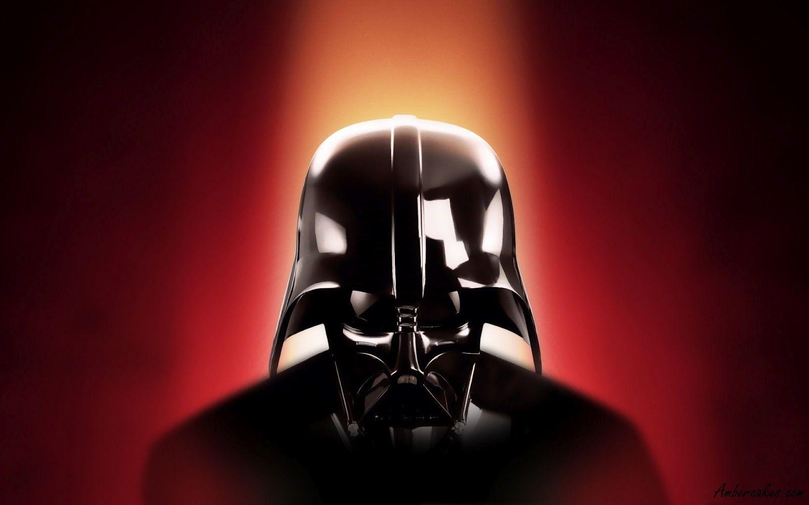 Wallpaper a day: darth vader red glow background wallpaper