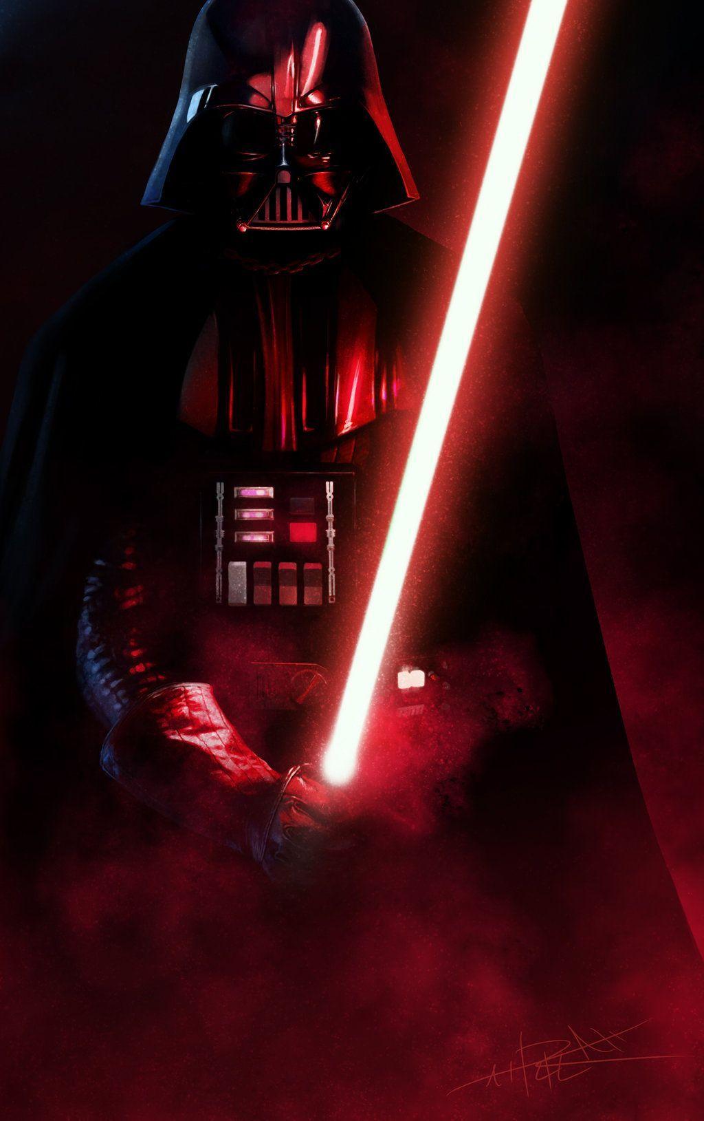 mustangbratt: imthenic: Vader by Rahzzah Love it imnorsingaround