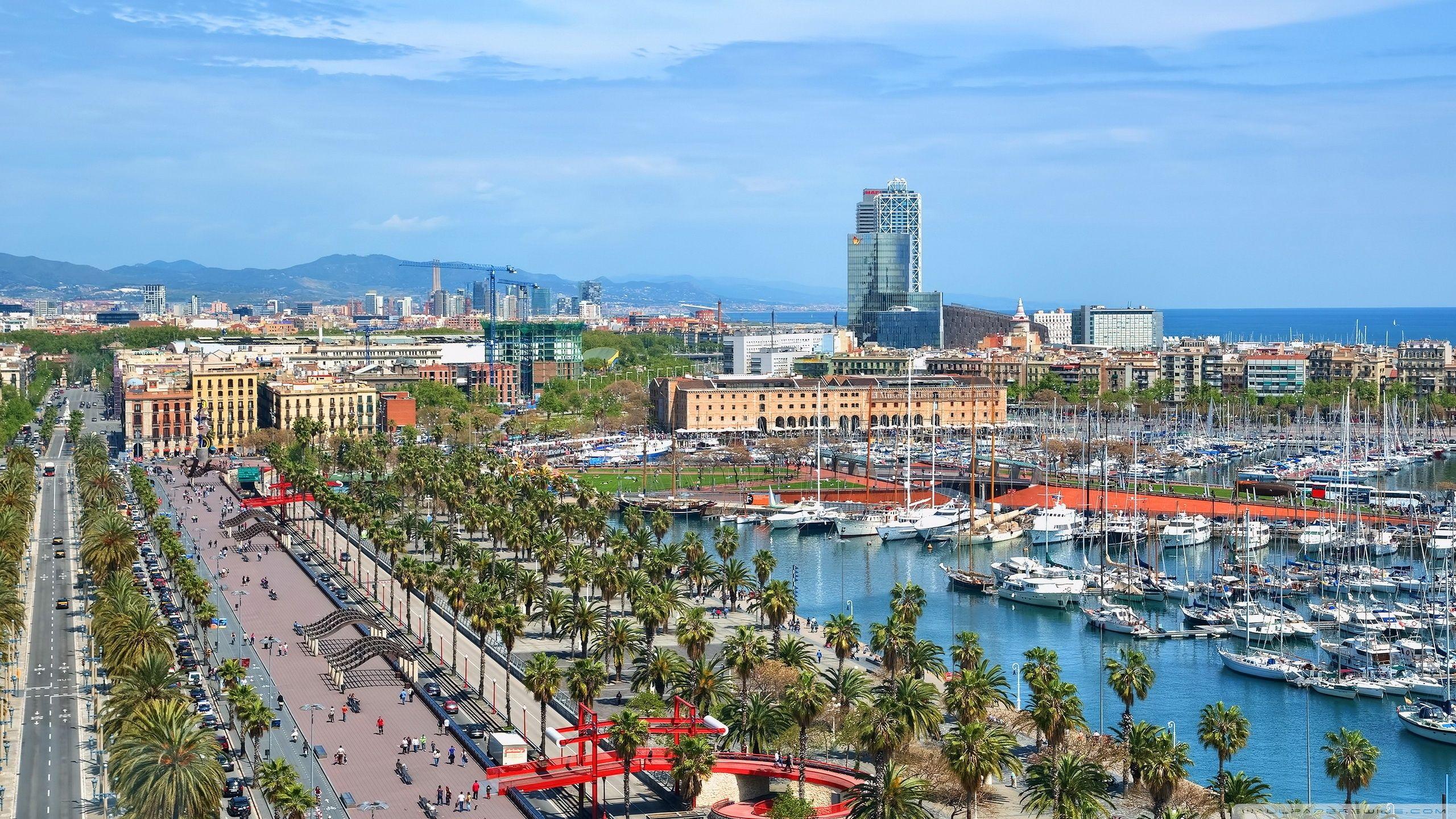 Spain Houses Marinas Barcelona ❤ 4K HD Desktop Wallpaper for 4K
