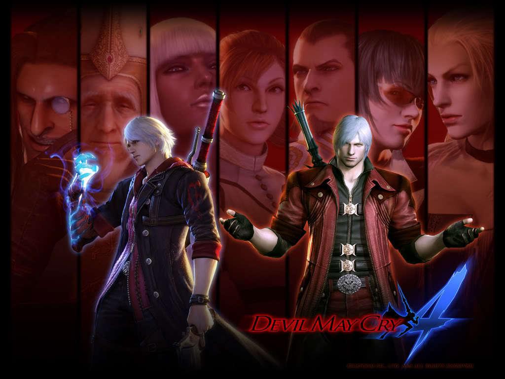 Devil May Cry 4, dante, devil, nero, HD wallpaper