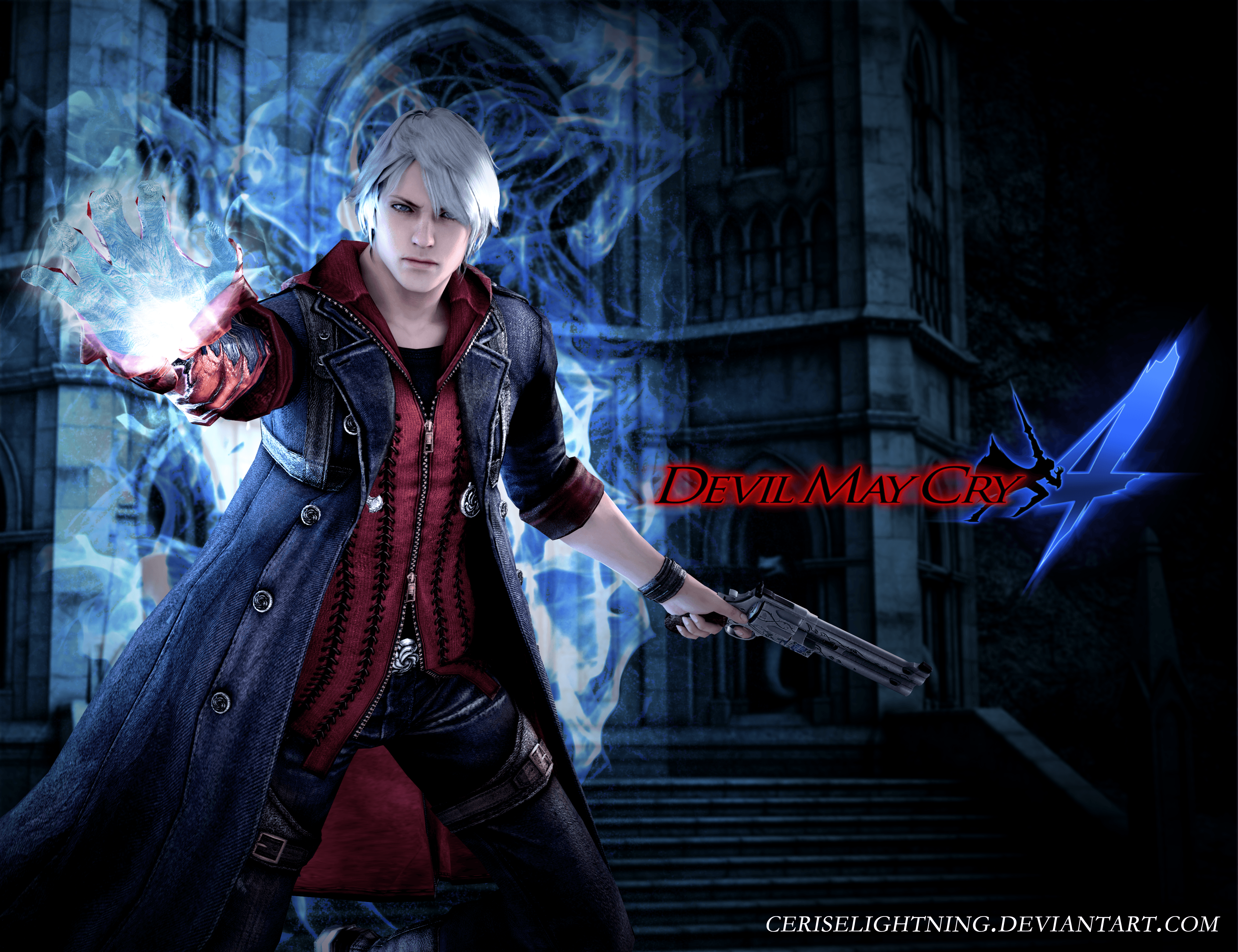 Devil May Cry 4 Nero Wallpaper - Mobile Abyss