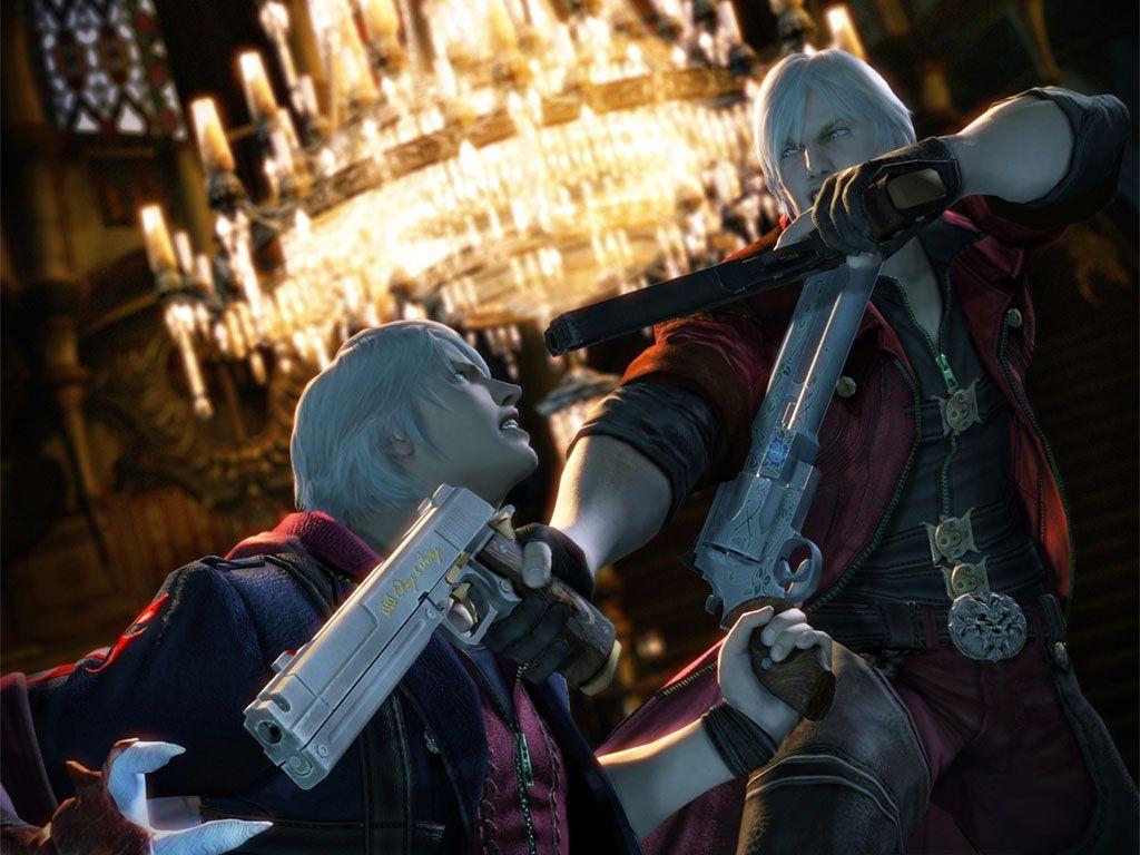 Devil May Cry 4.Dante vs Nero