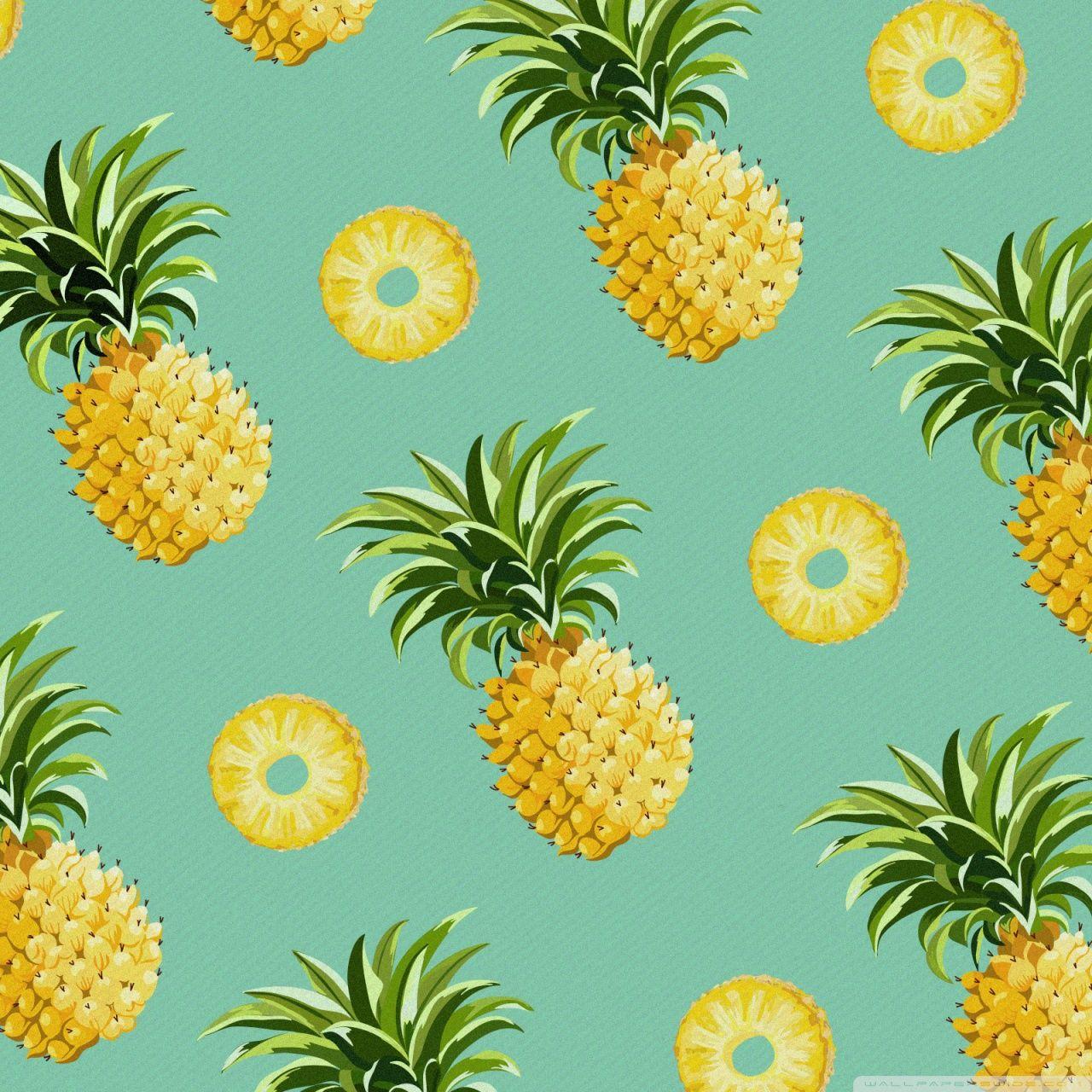 Pineapples ❤ 4K HD Desktop Wallpaper for 4K Ultra HD TV • Dual