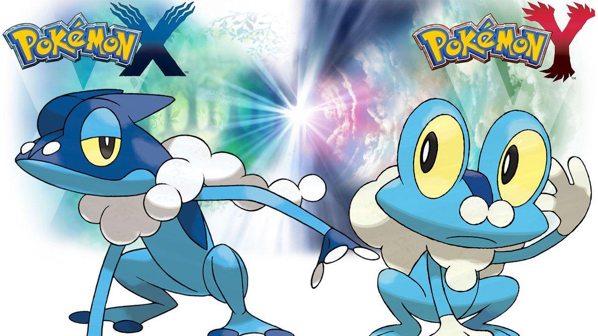 Pokemon X Y and Frogadier