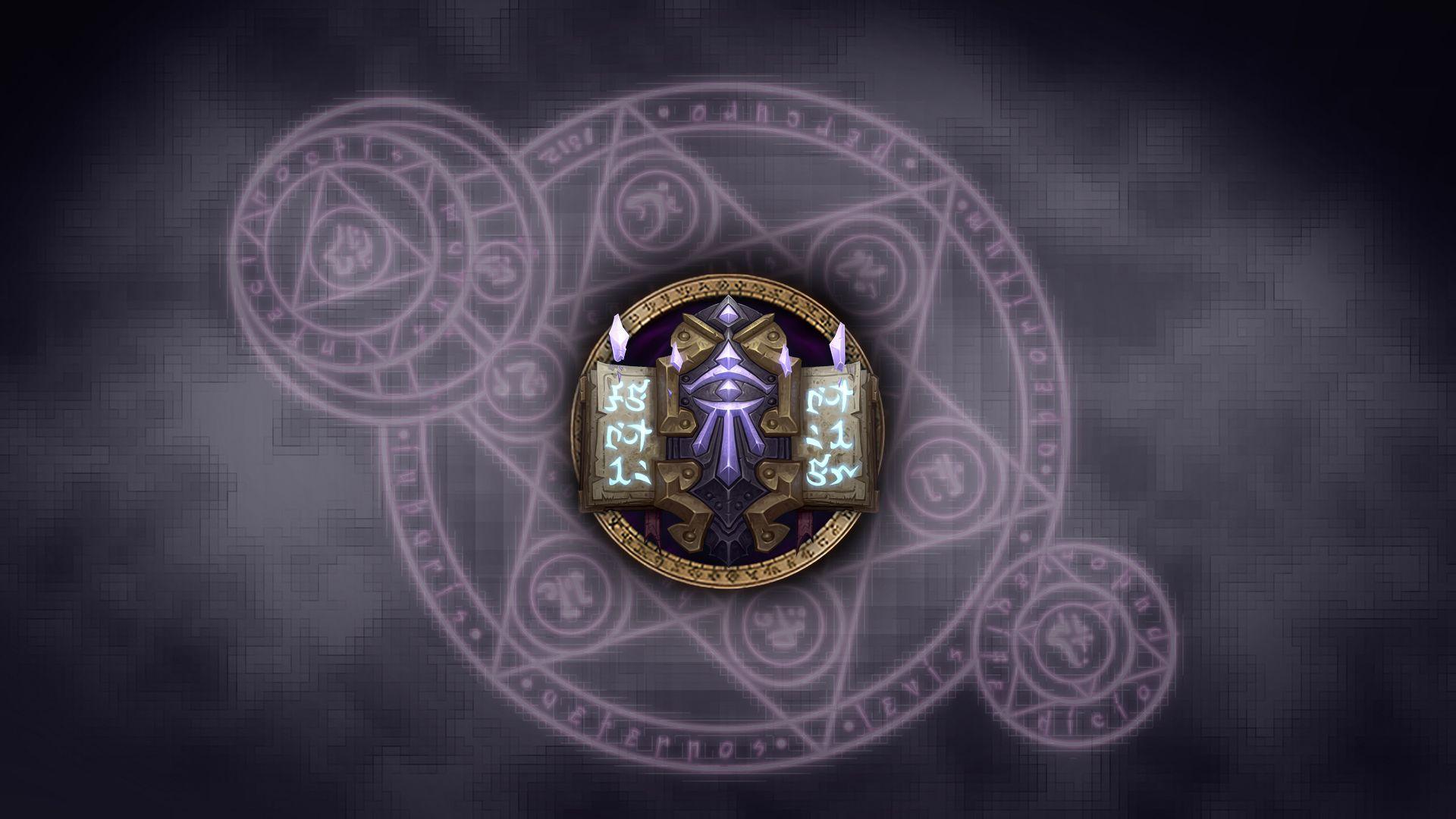 Made a Mage Icon Wallpaper