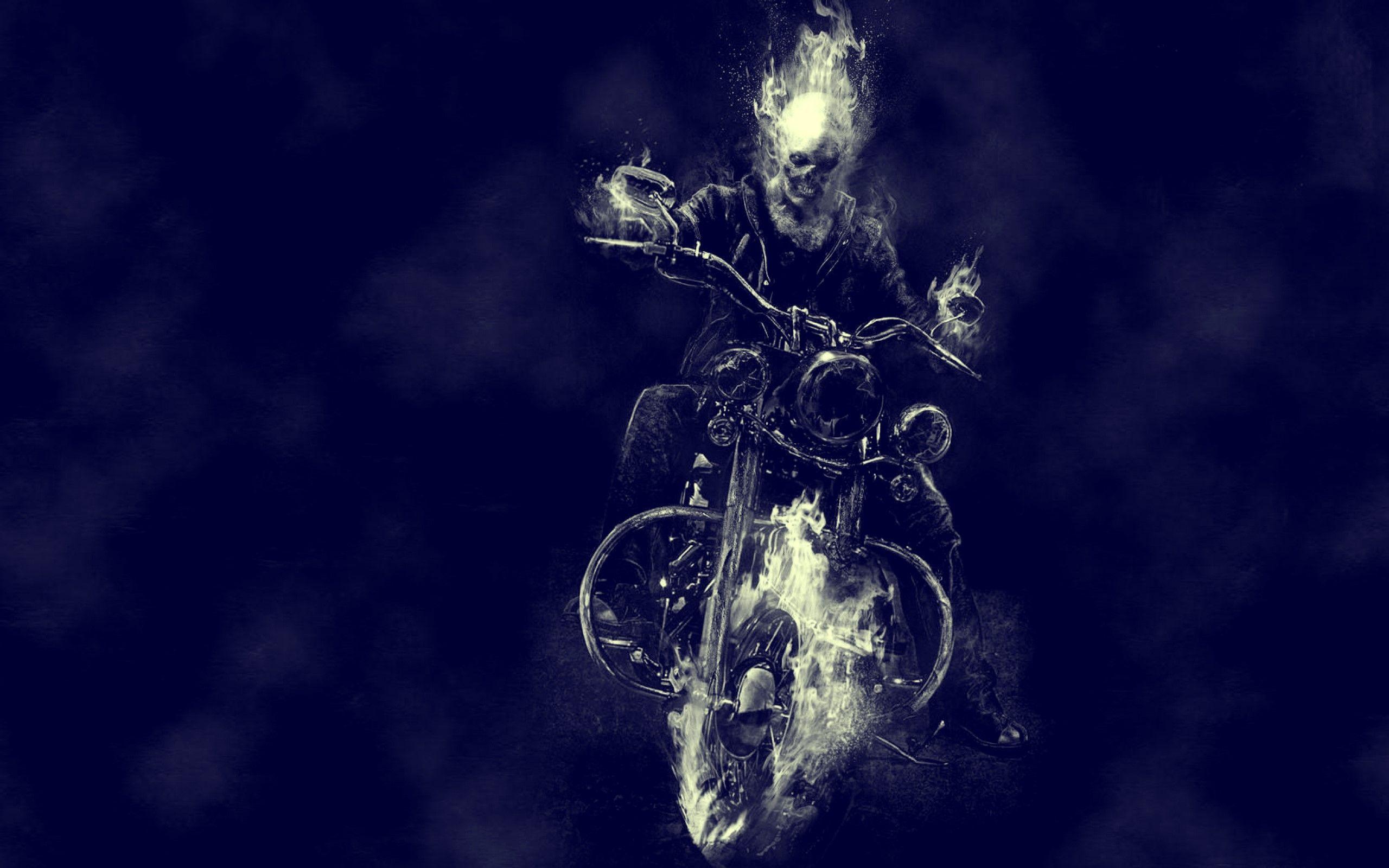 Ghost Rider Skull Wallpaper
