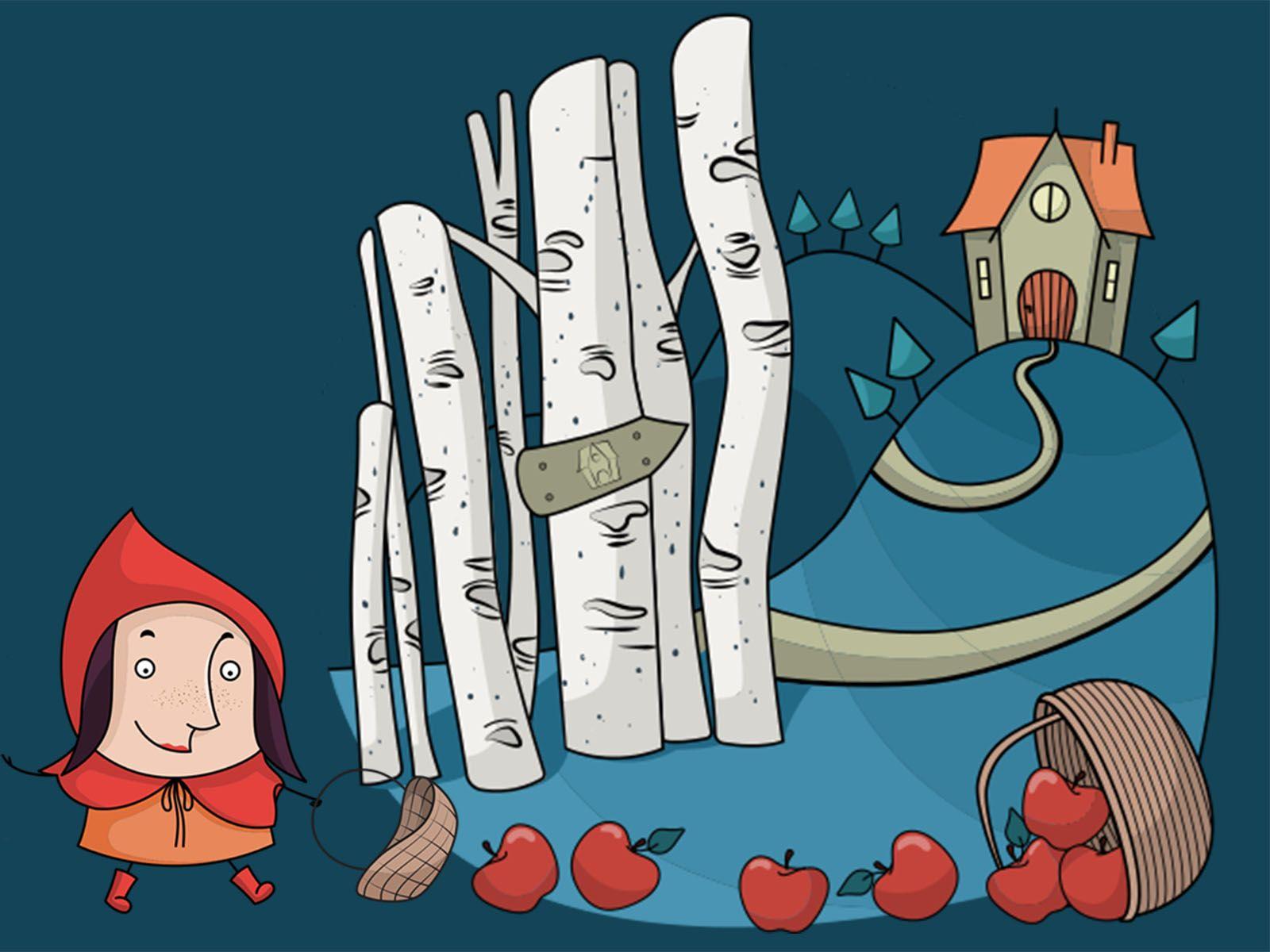 Red Riding Hood PPT Background