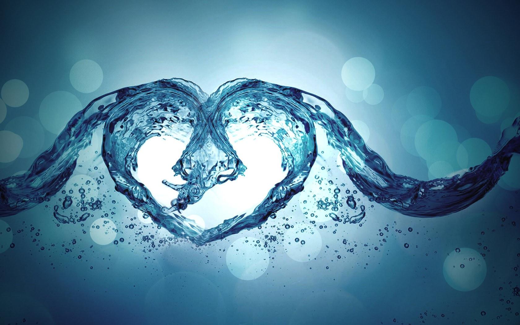 Love Water Heart