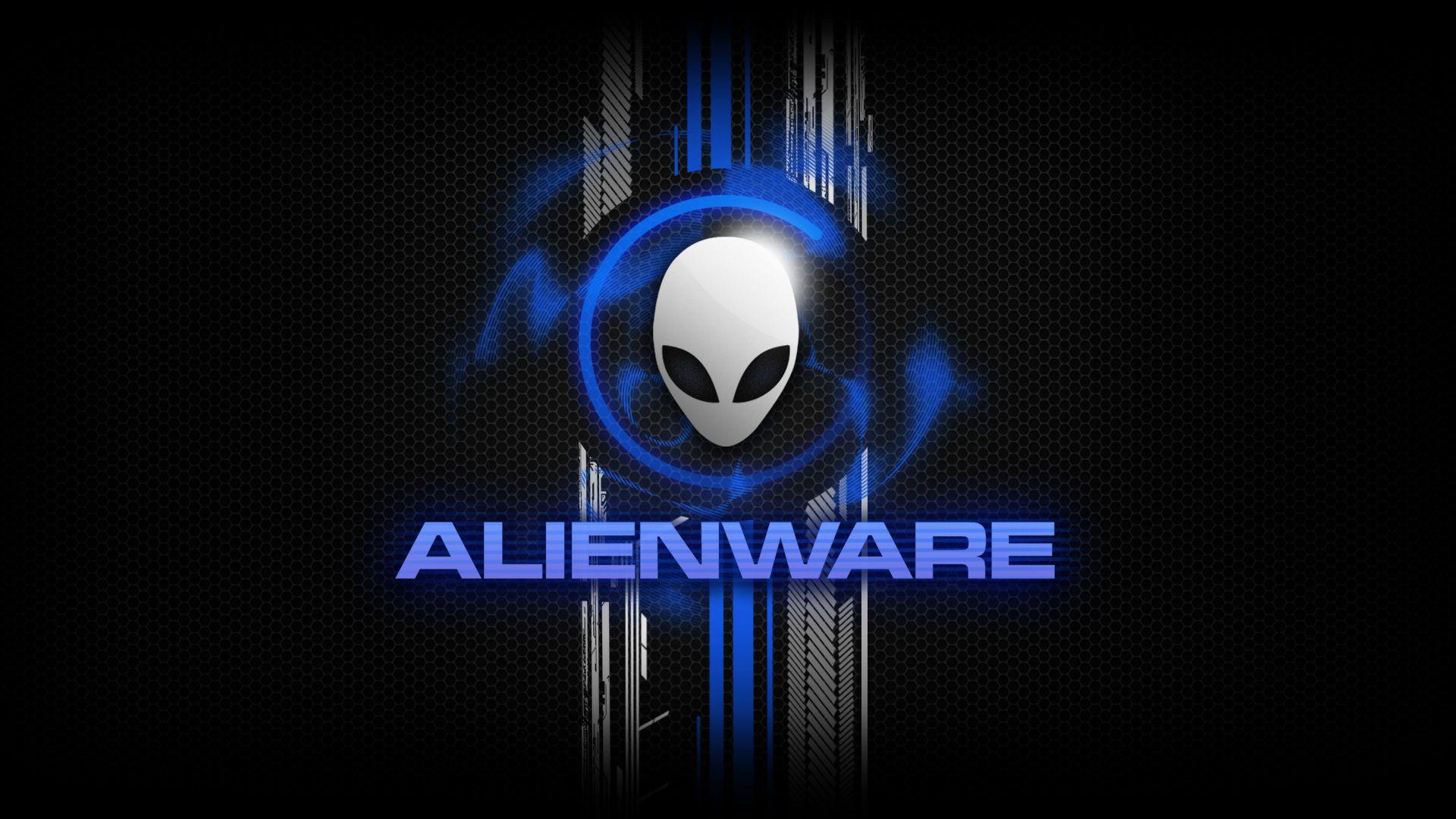 alienware logo yellow