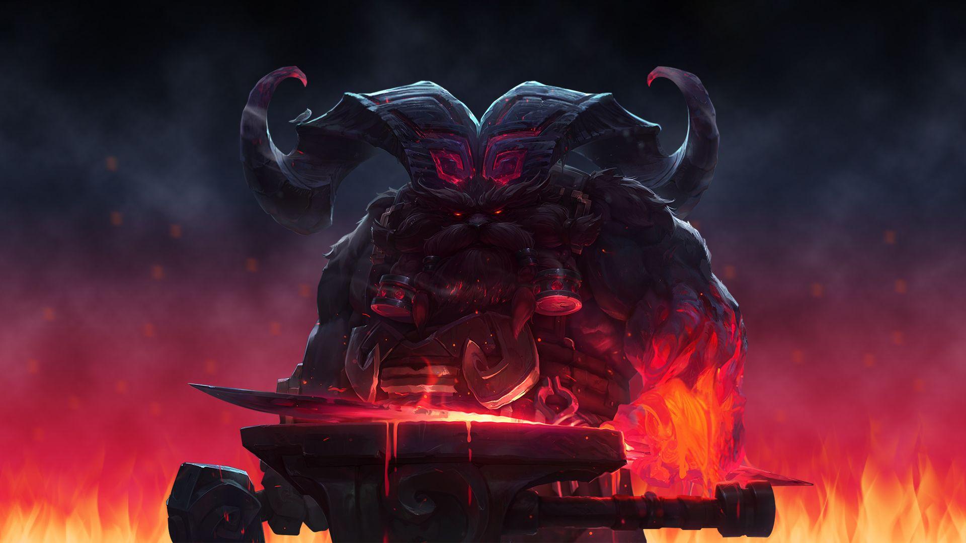 Ornn Wallpaper. HD Wallpaper & Artworks for League of Legends