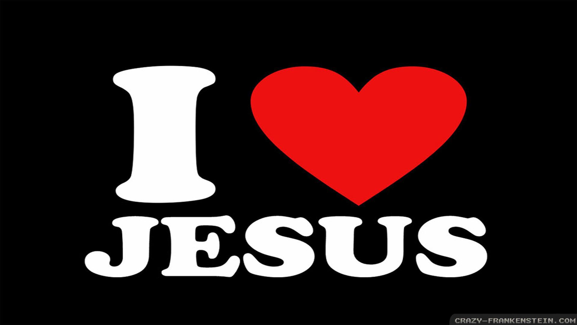 I Love Jesus Wallpaper