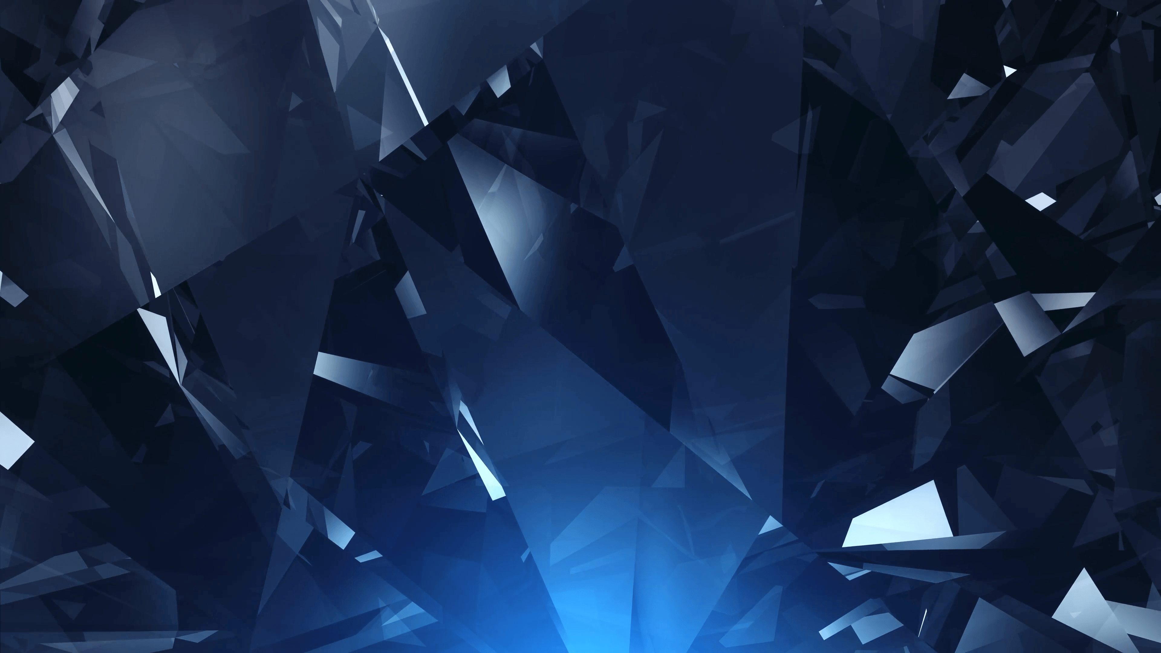 Beautiful blue diamond background animation Motion