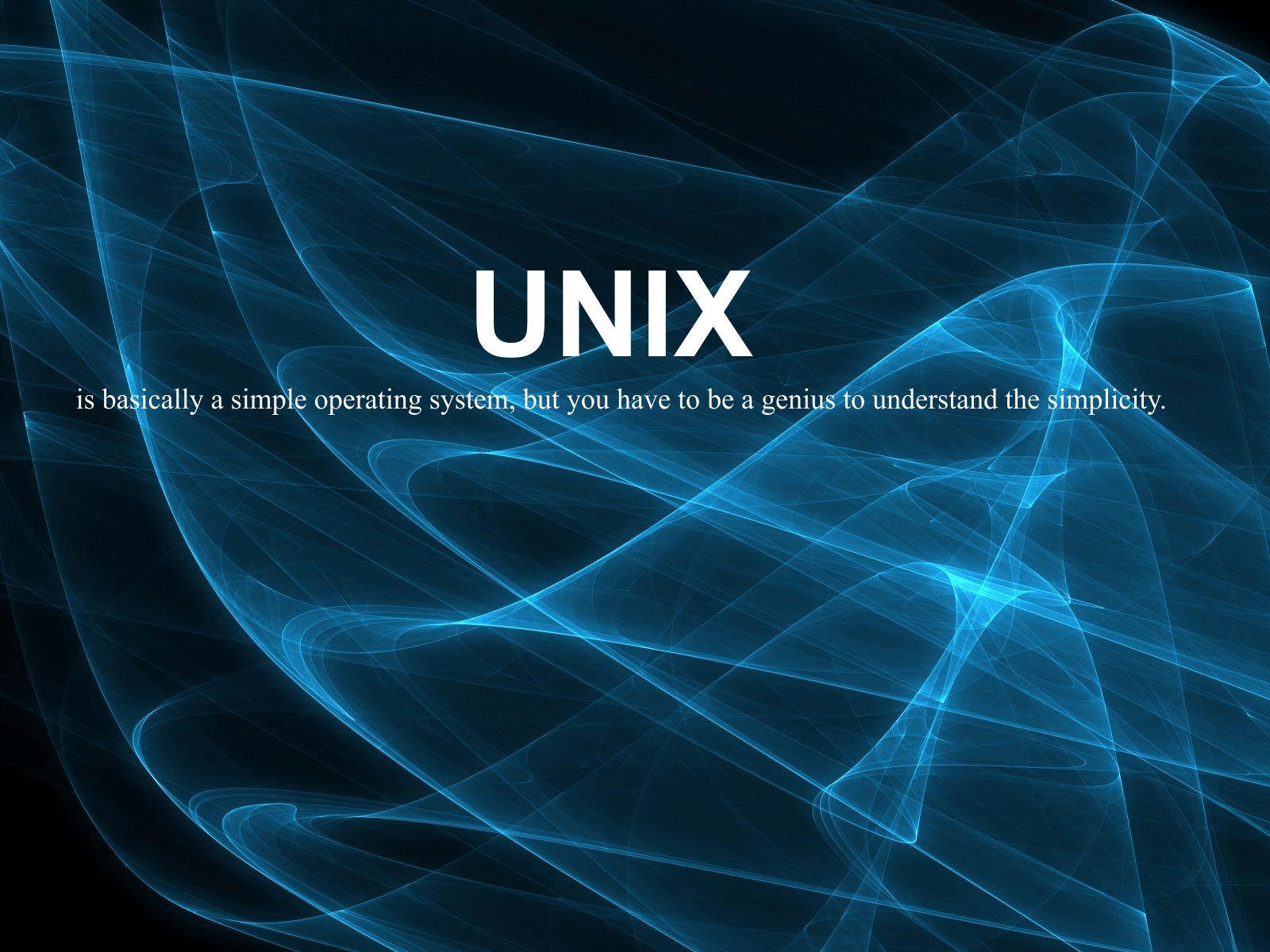 unixnetwork. Unix Network