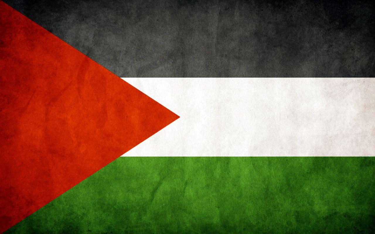 Palestine Grungy Flag 1280x800 wallpaper download