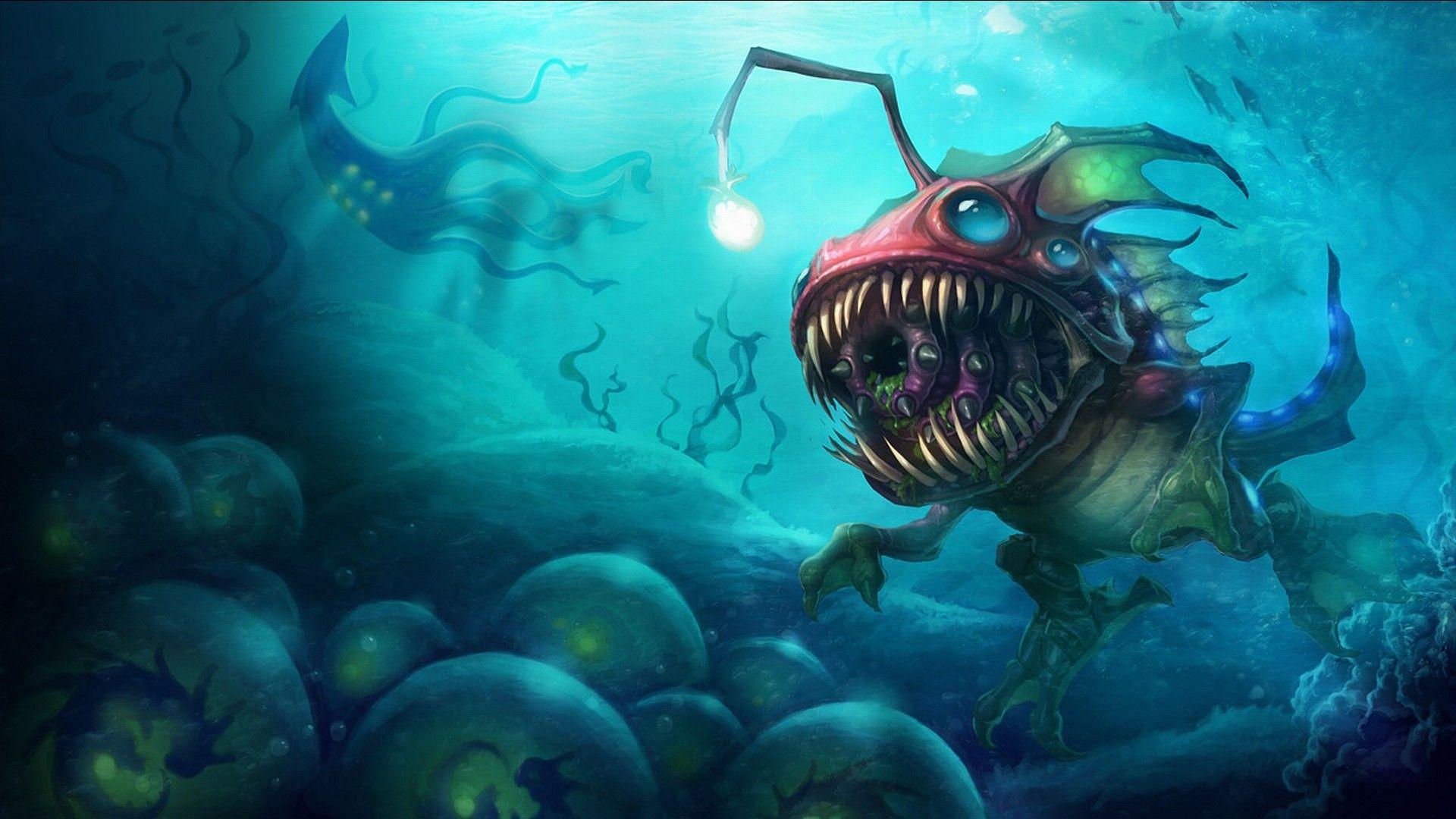 Download desktop wallpaper Sea monster from the League of Legends