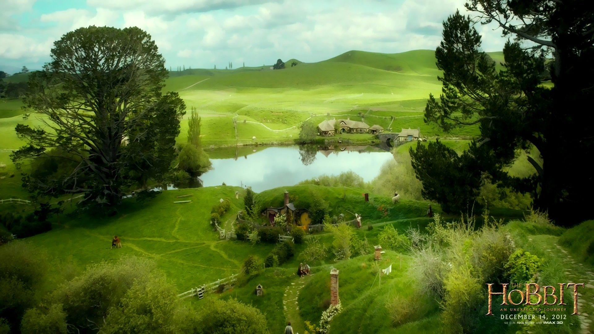 The Hobbit The Shire Wallpaper. HD Wallpaper. Hobbit