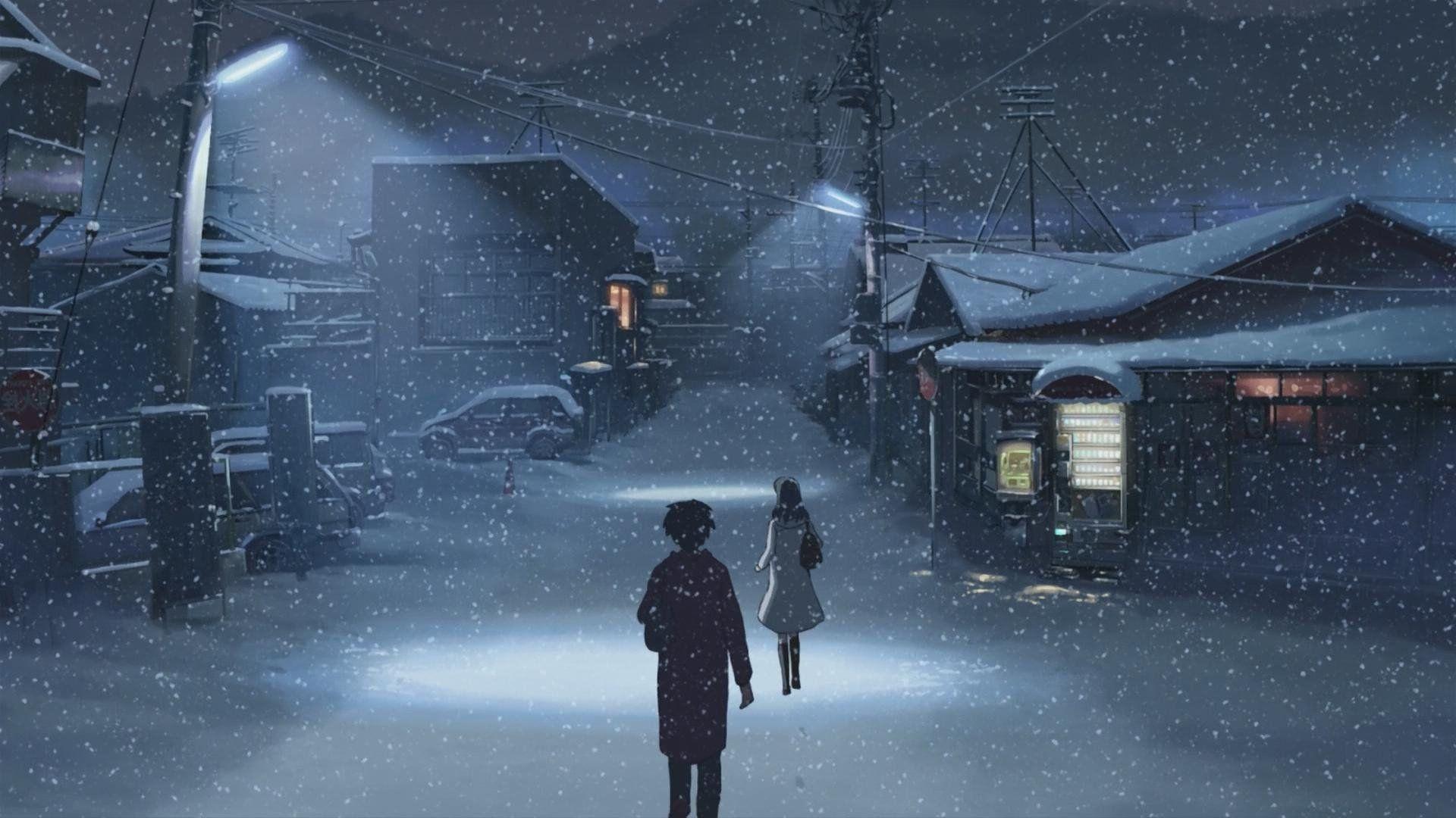 Anime Winter HD Wallpaper. Background Imagex1080