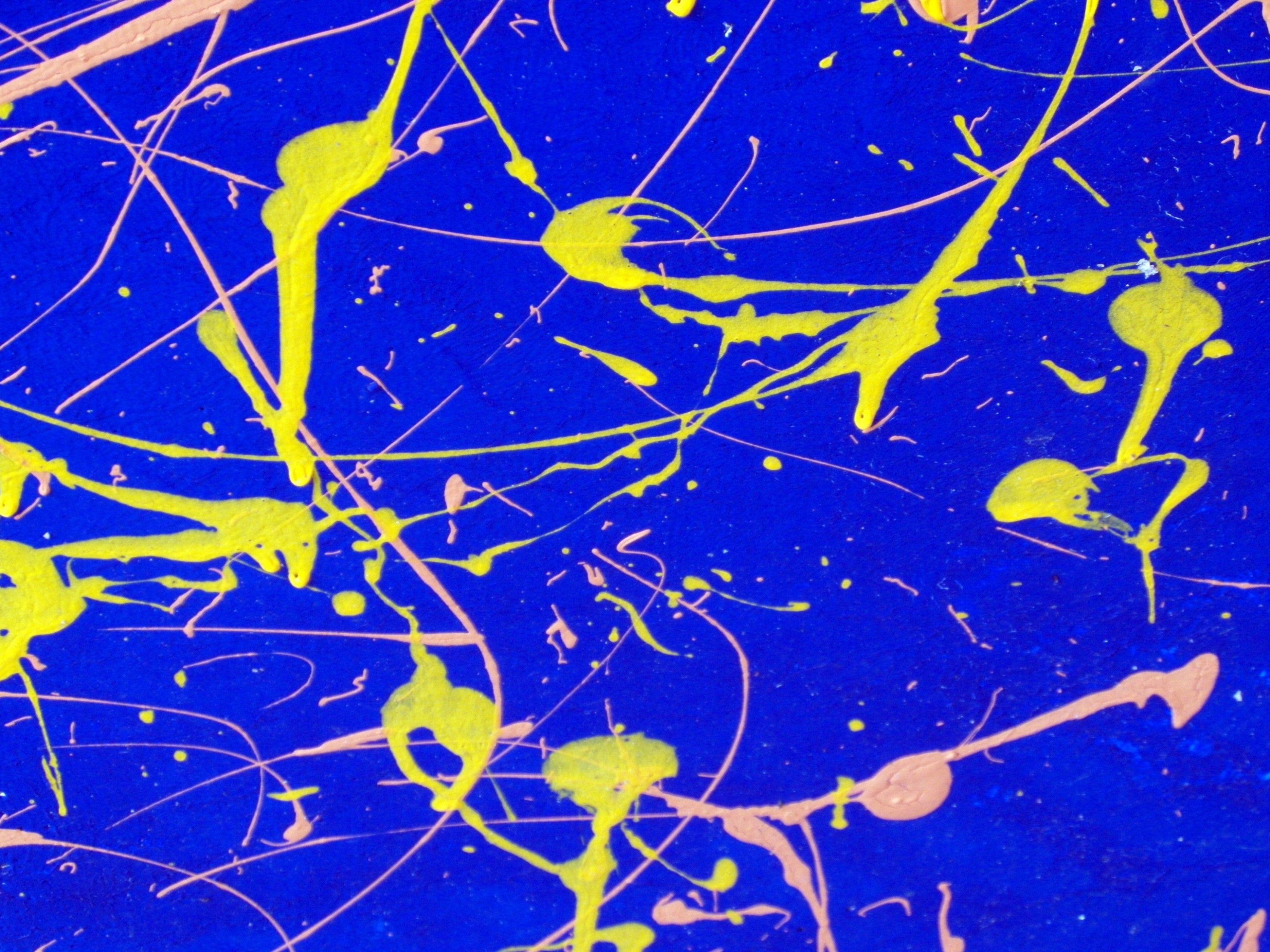 Free photo: Paint Splatter Background, painted, painting