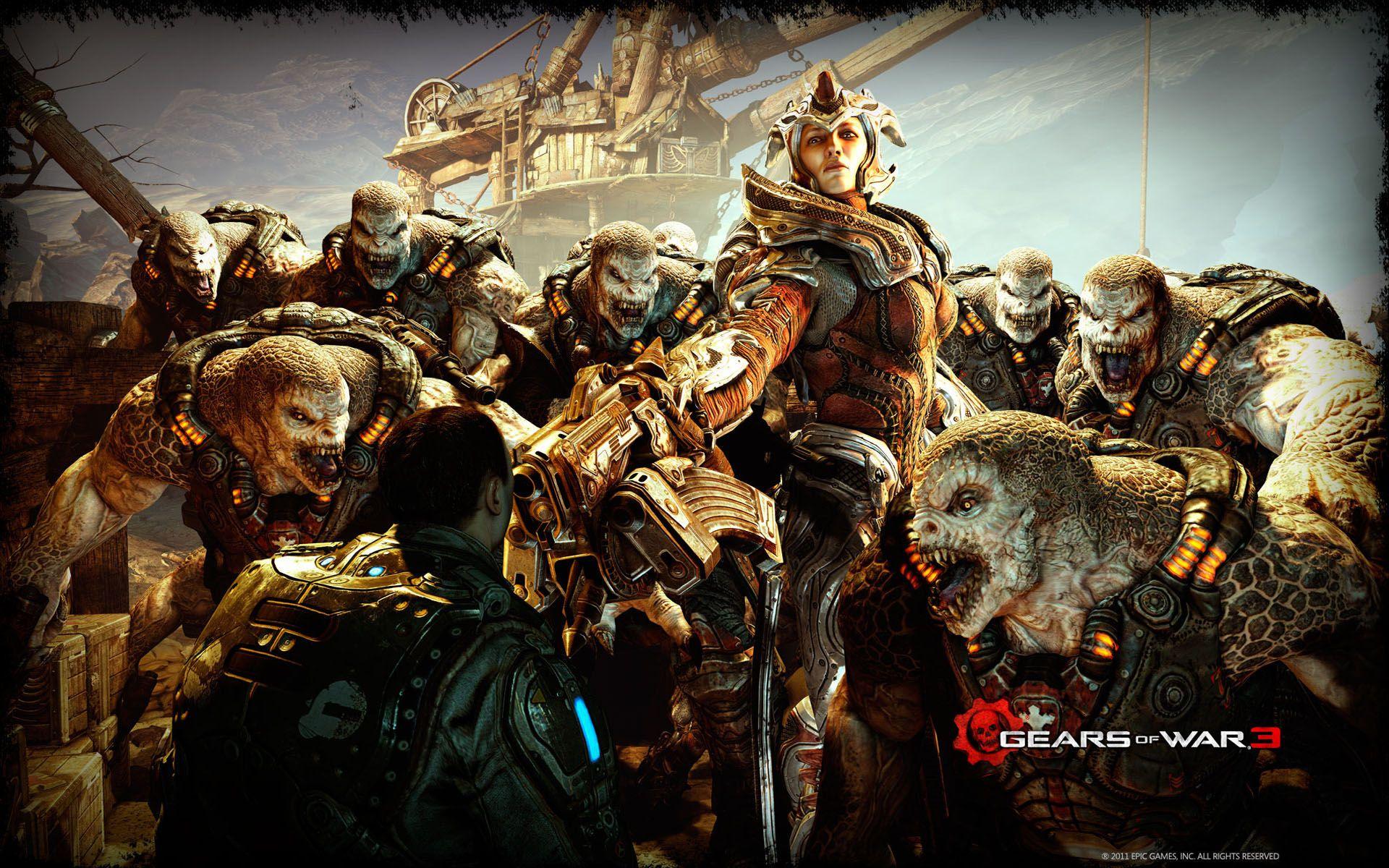 Gears Of War 3 Video Games HD Wallpapers ~ Xbox 360 Games Wallpapers