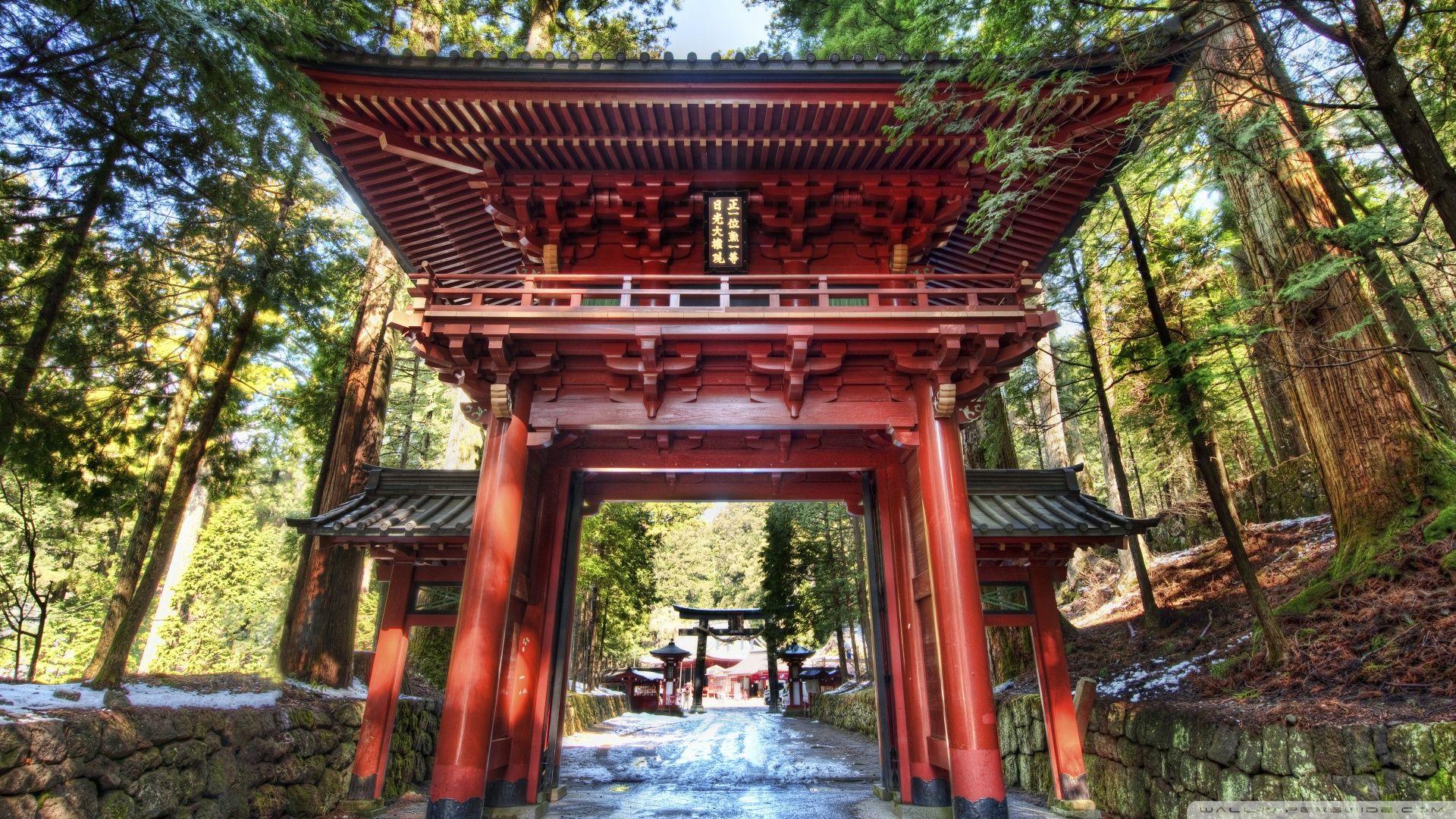 Temple Gate In Japan ❤ 4K HD Desktop Wallpaper for 4K Ultra HD TV