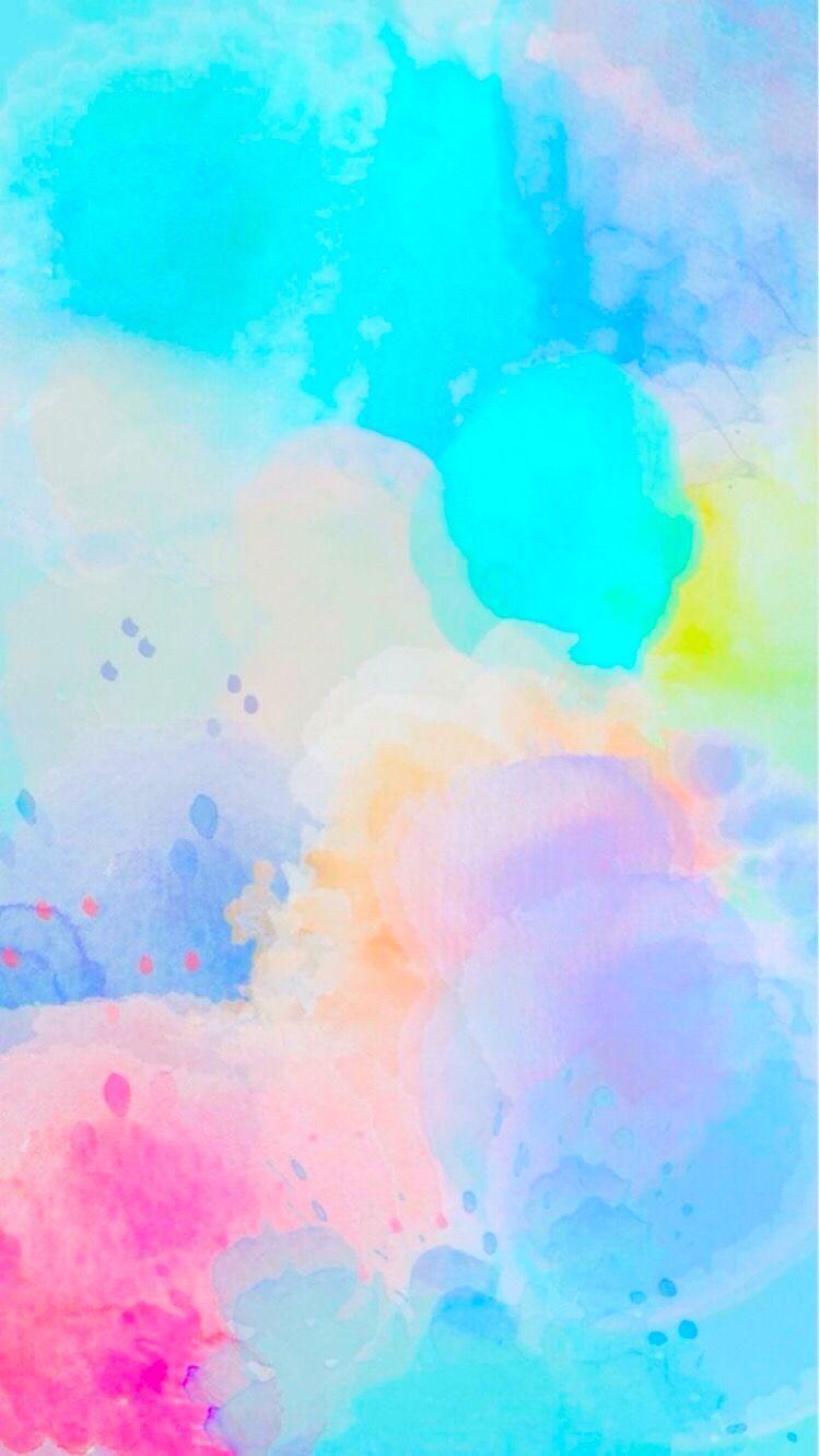 Colourful wallpaper I edited (original image not by me) iPhone