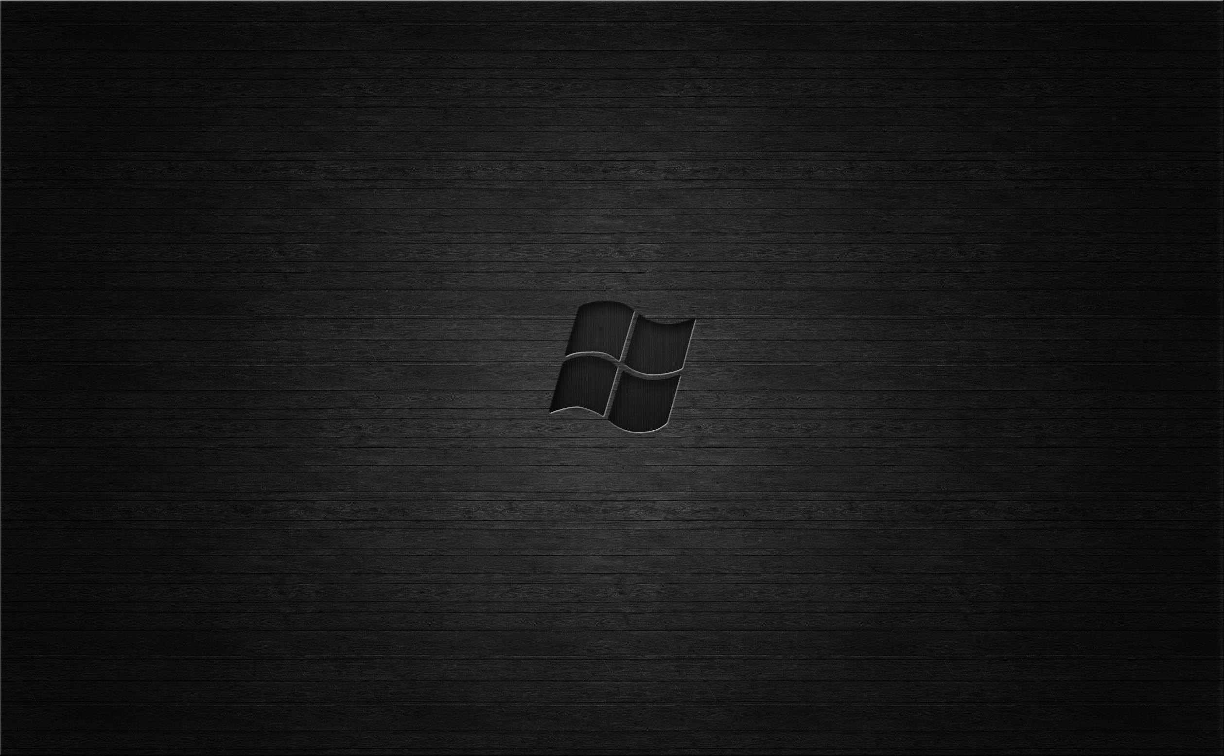 Windows 7 Dark Wallpaper Wallpaper HD