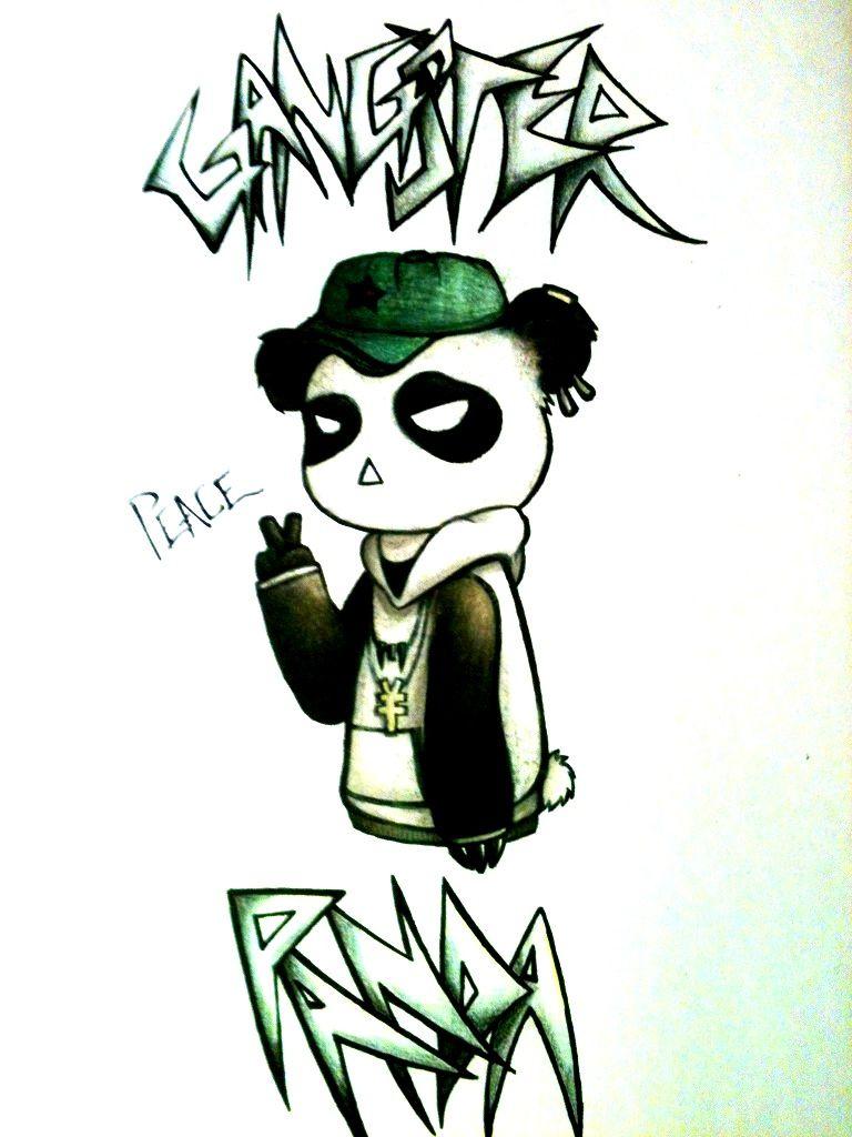 Gangster Hood Cartoon Characters Drawings