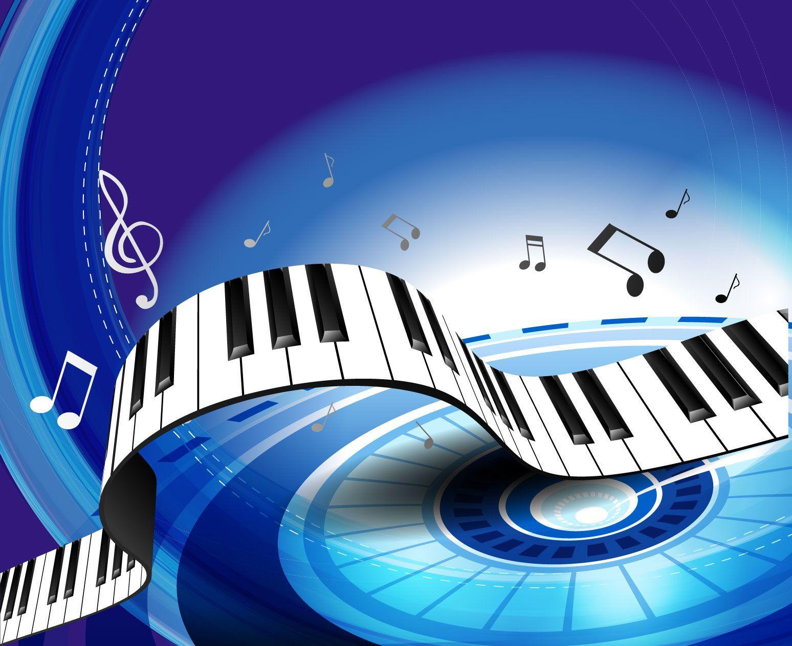 Gorgeous piano key background 04 vector Free Vector / 4Vector
