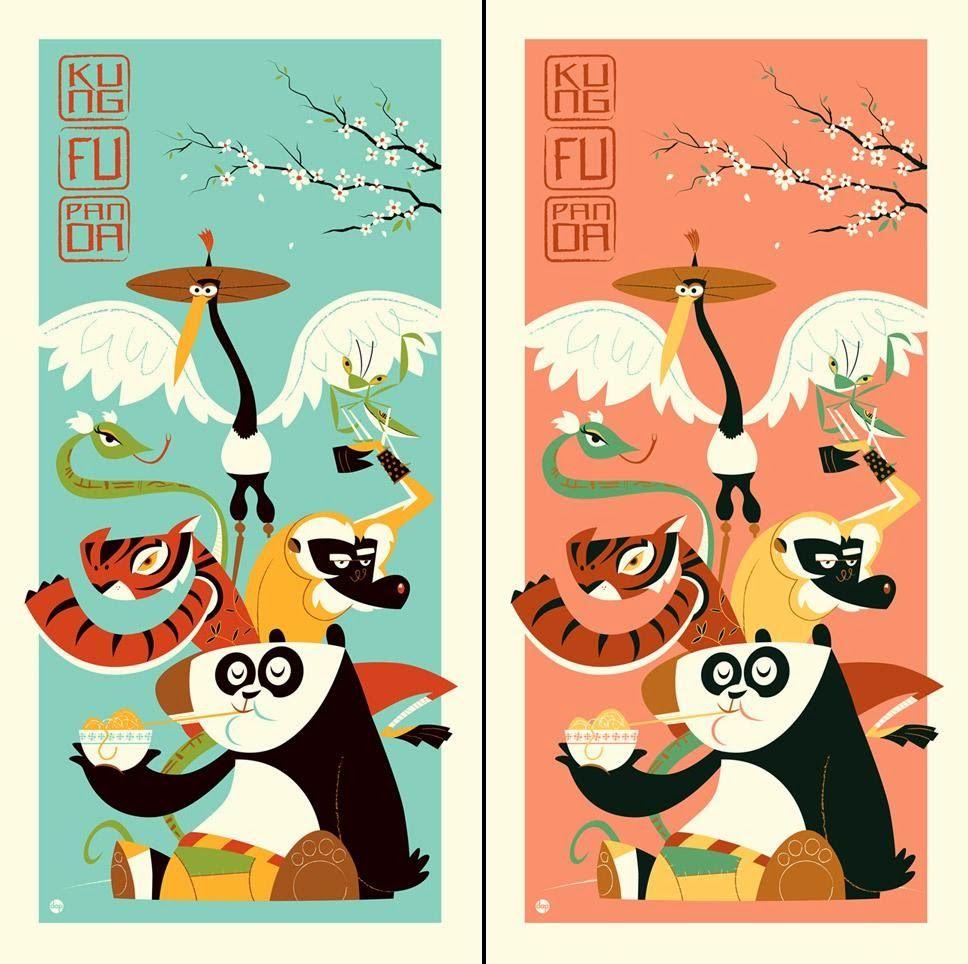 The Blot Says.: Kung Fu Panda Screen Print