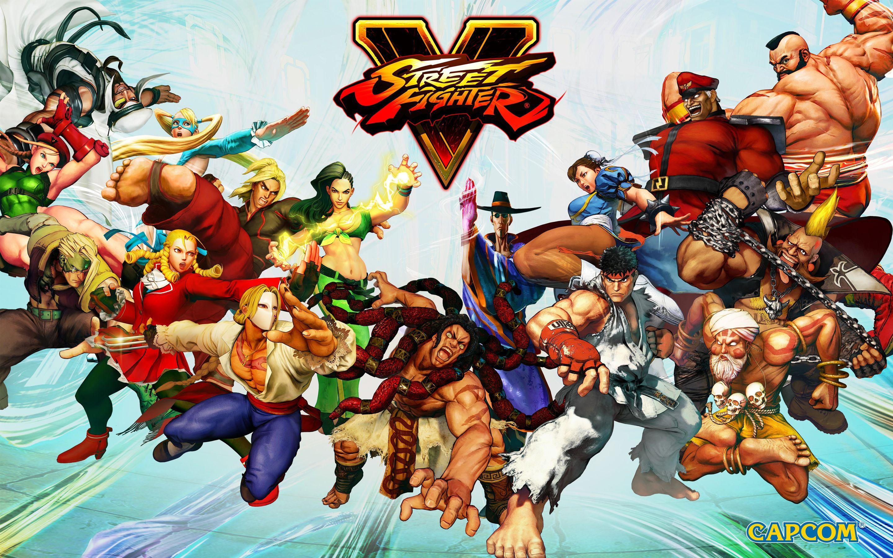 Street Fighter Desktop Background
